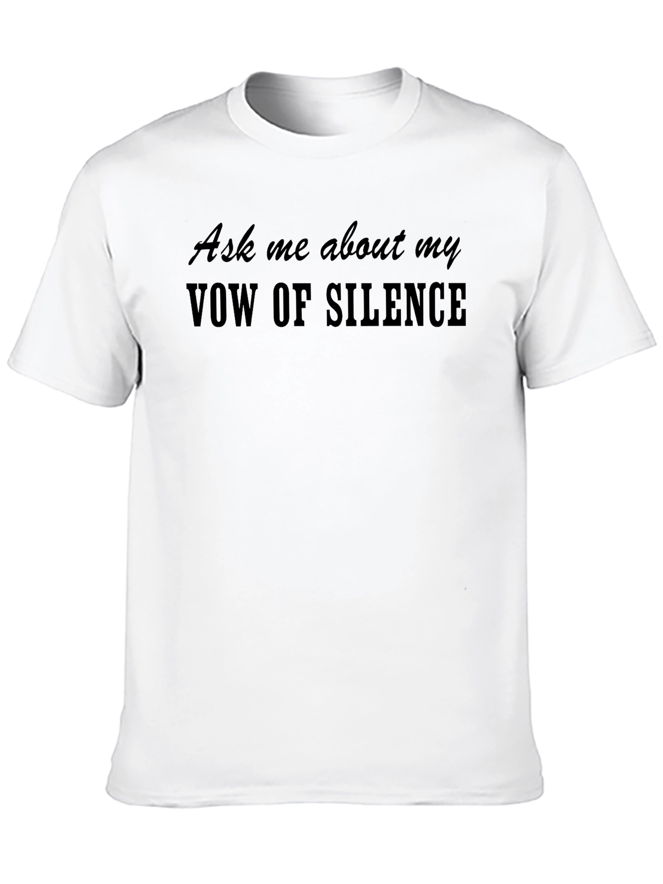 Vow of Silence Mens Black T-Shirt