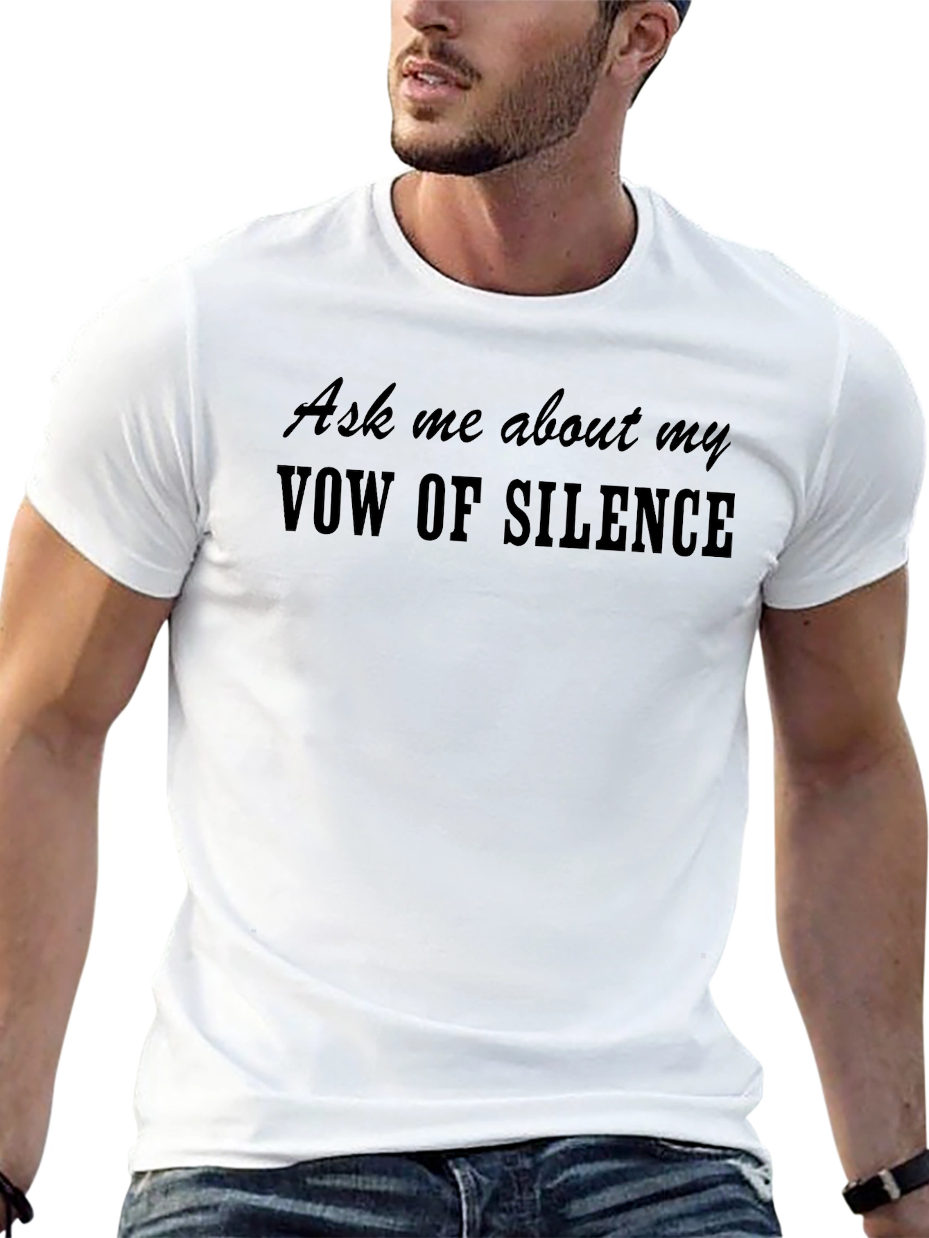 Vow of Silence Mens Black T-Shirt