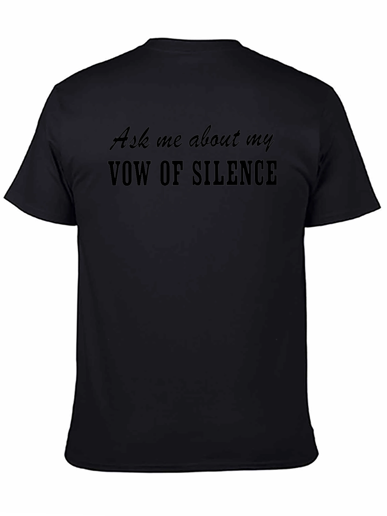 Vow of Silence Mens Black T-Shirt