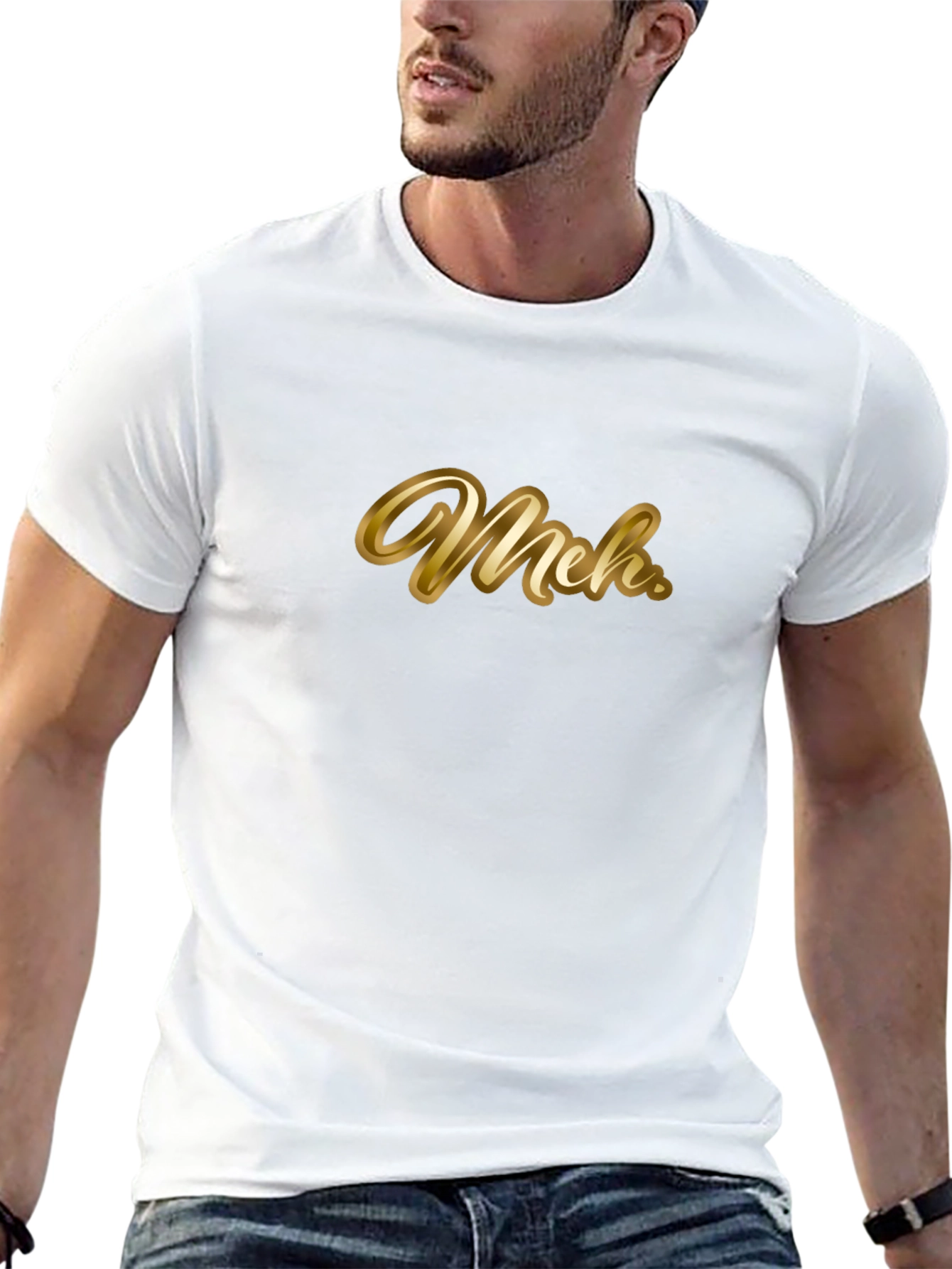 Meh. Black T-Shirt