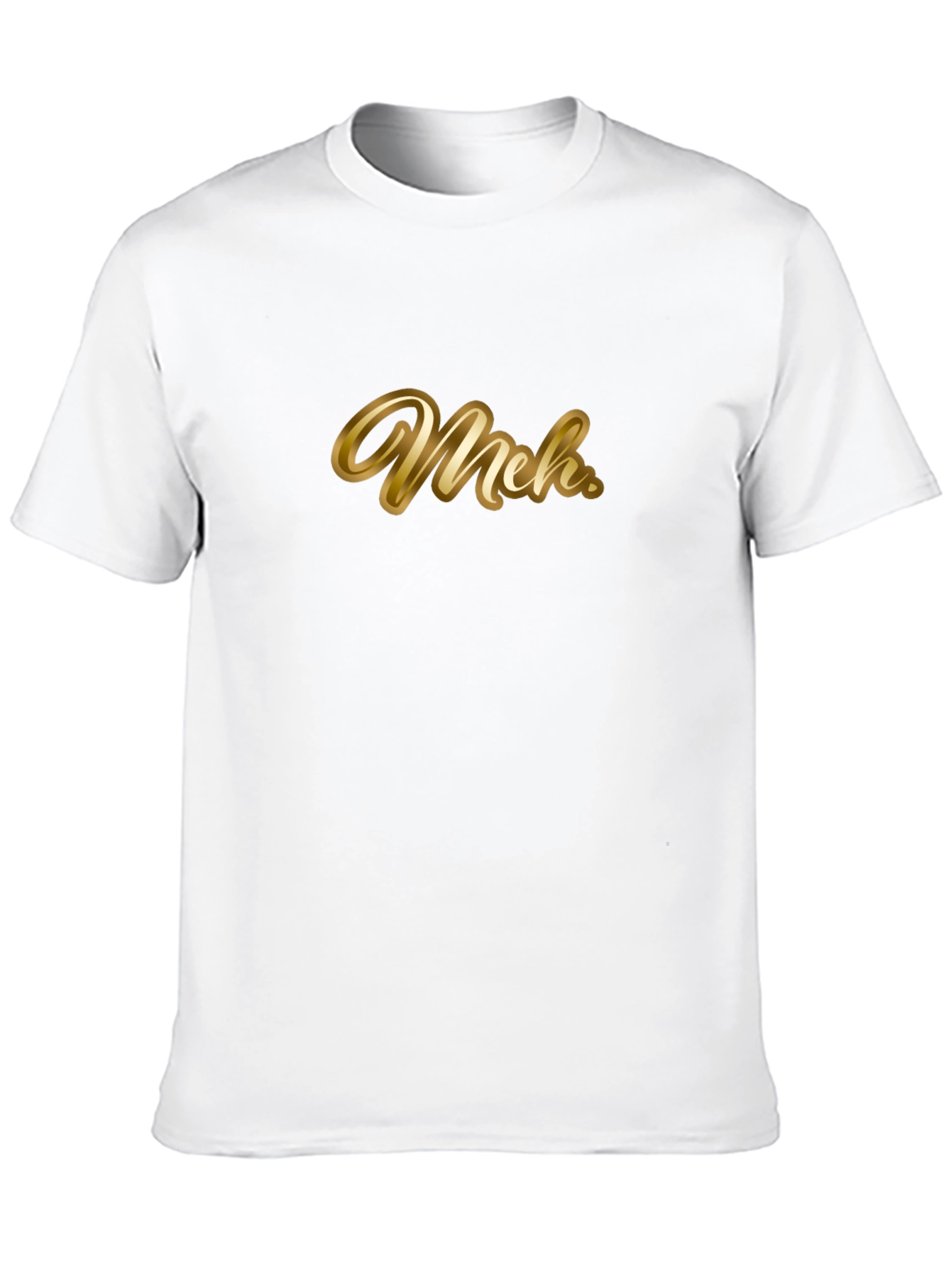 Meh. Black T-Shirt