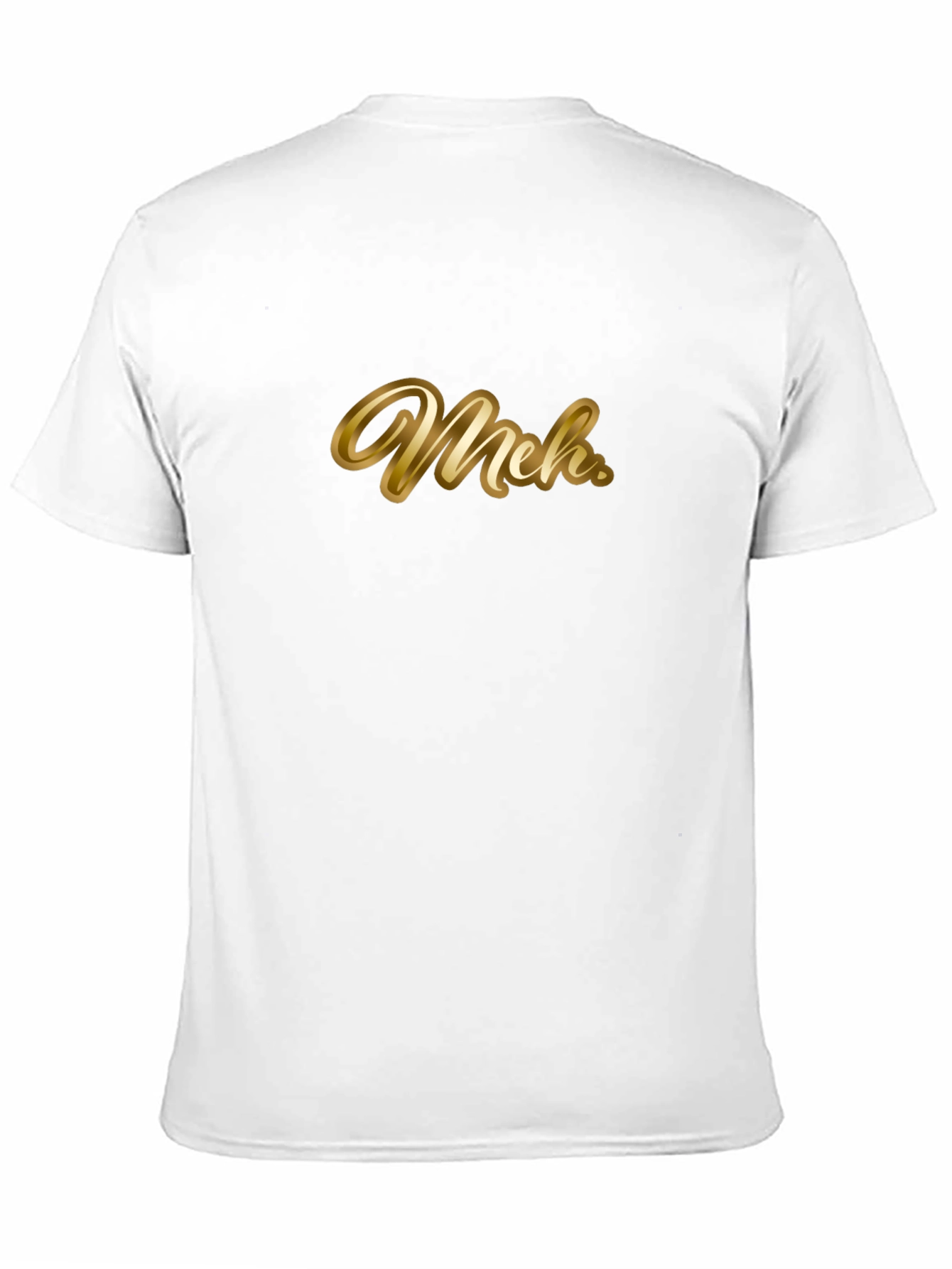 Meh. Black T-Shirt