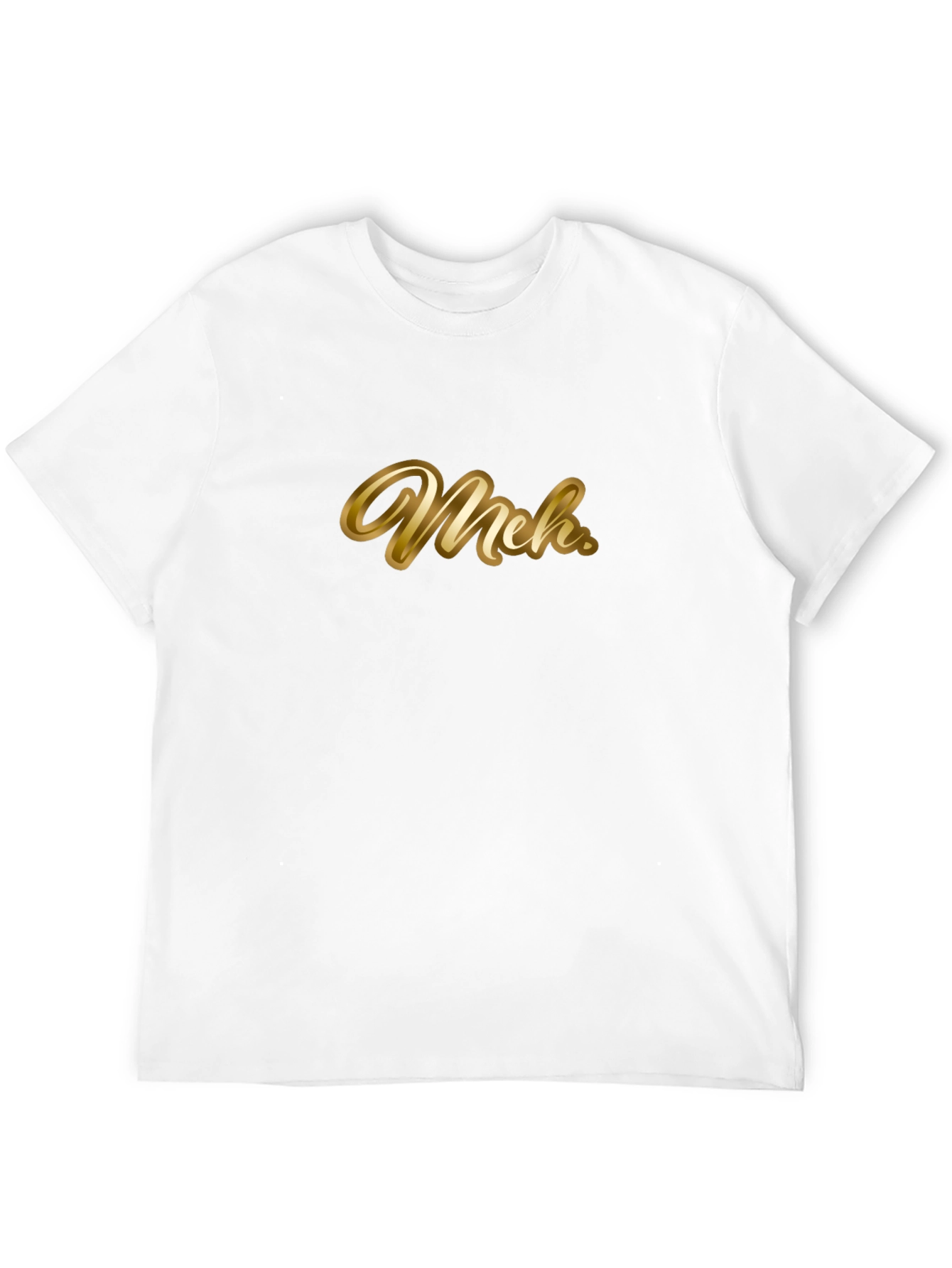 Meh. Black T-Shirt