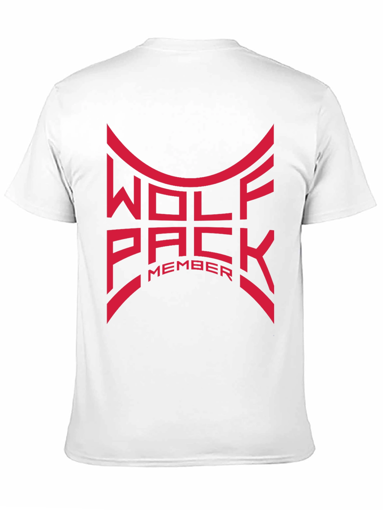 Wolfpack Member Graphic T-Shirt - Black