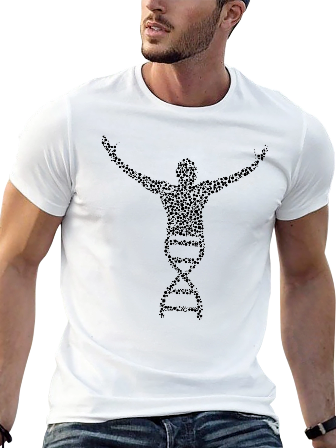 DNA Man T-Shirt - Stylish & Unique Design