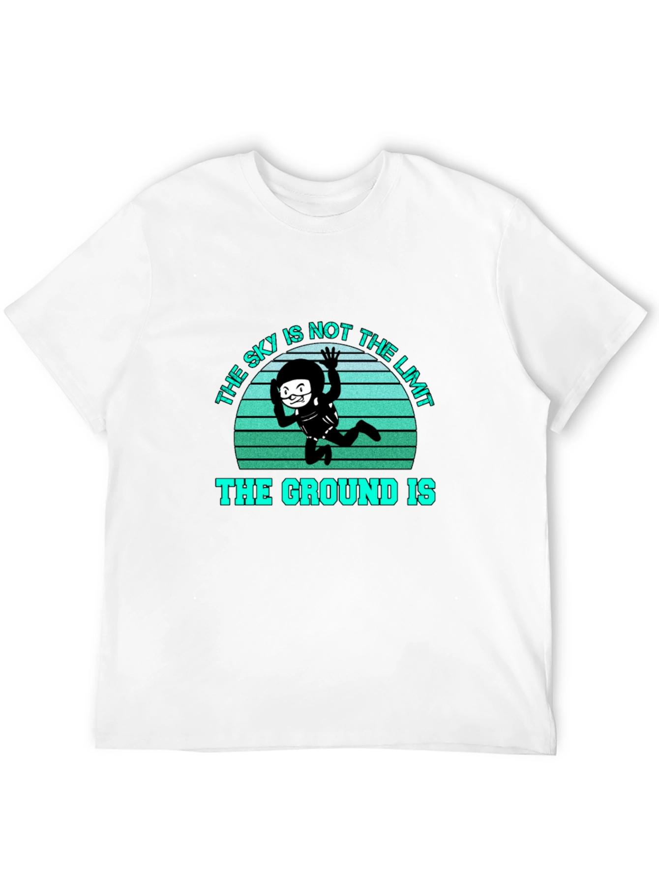 Skys Not The Limit Mens T-Shirt