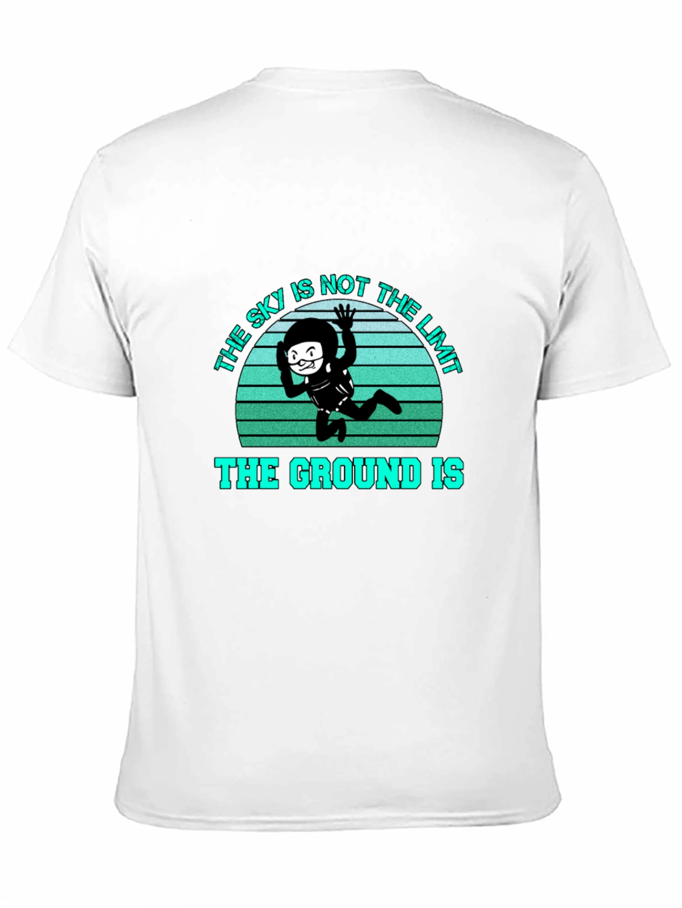Skys Not The Limit Mens T-Shirt