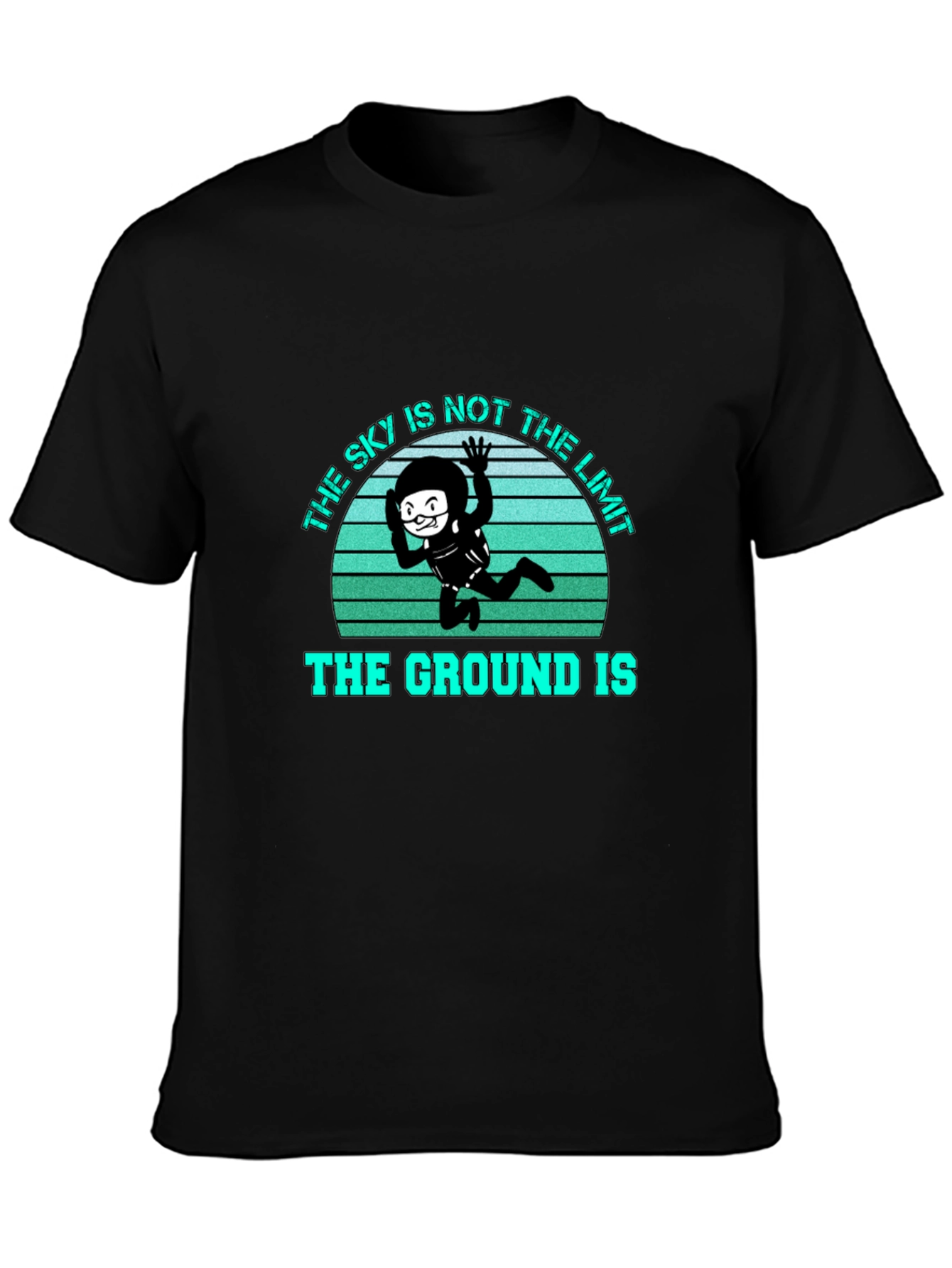 Skys Not The Limit Mens T-Shirt