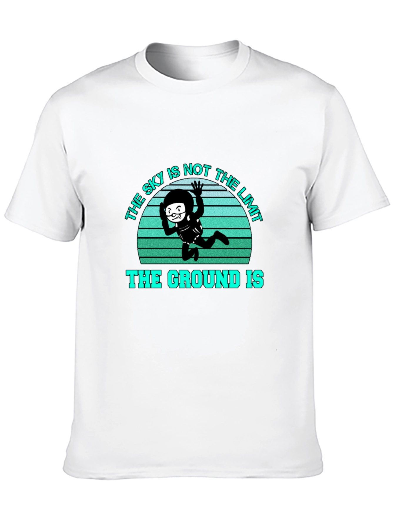 Skys Not The Limit Mens T-Shirt