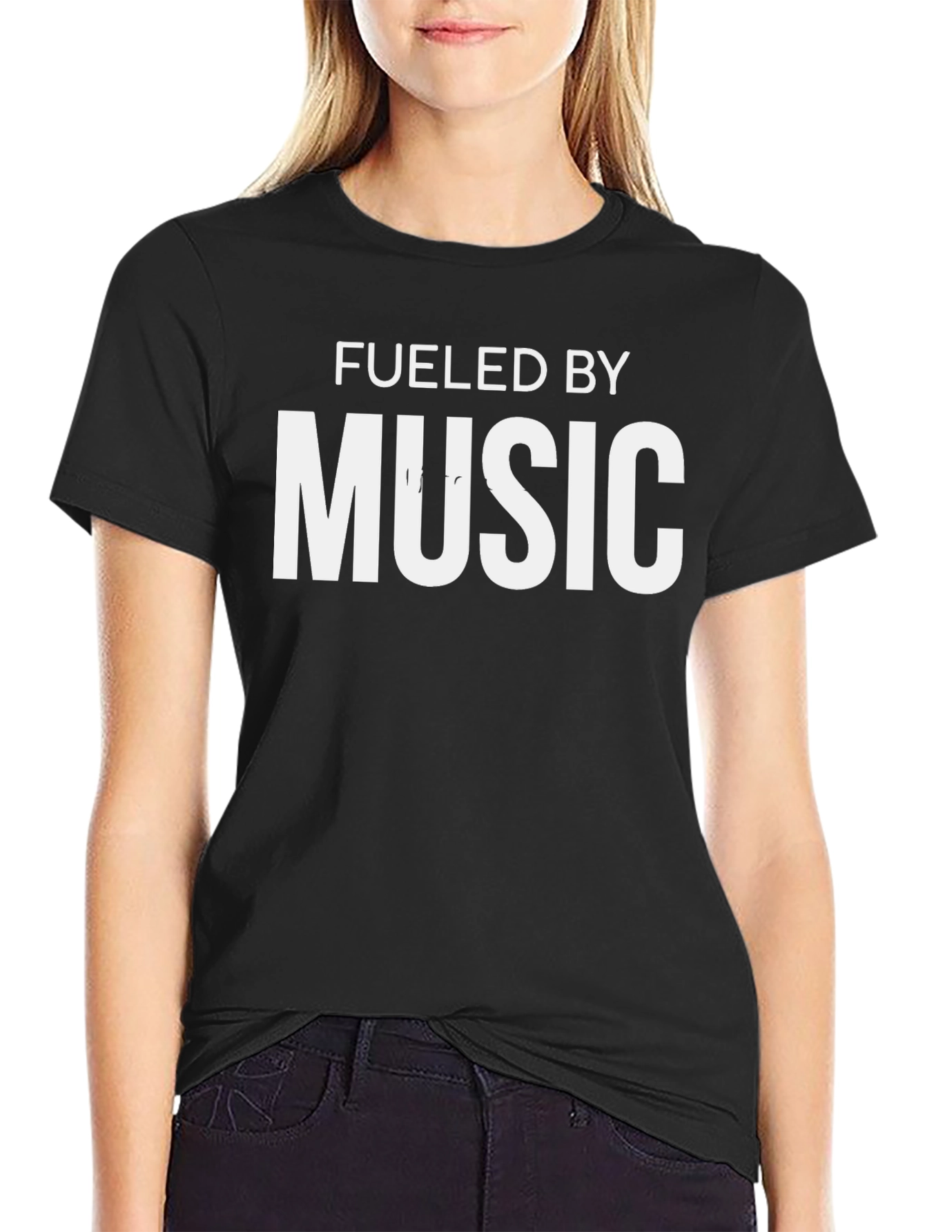 Fueled By Music Graphic T-Shirt