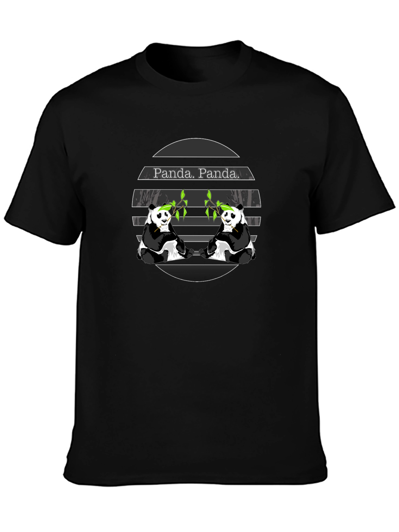 Panda. Panda. Graphic Tee