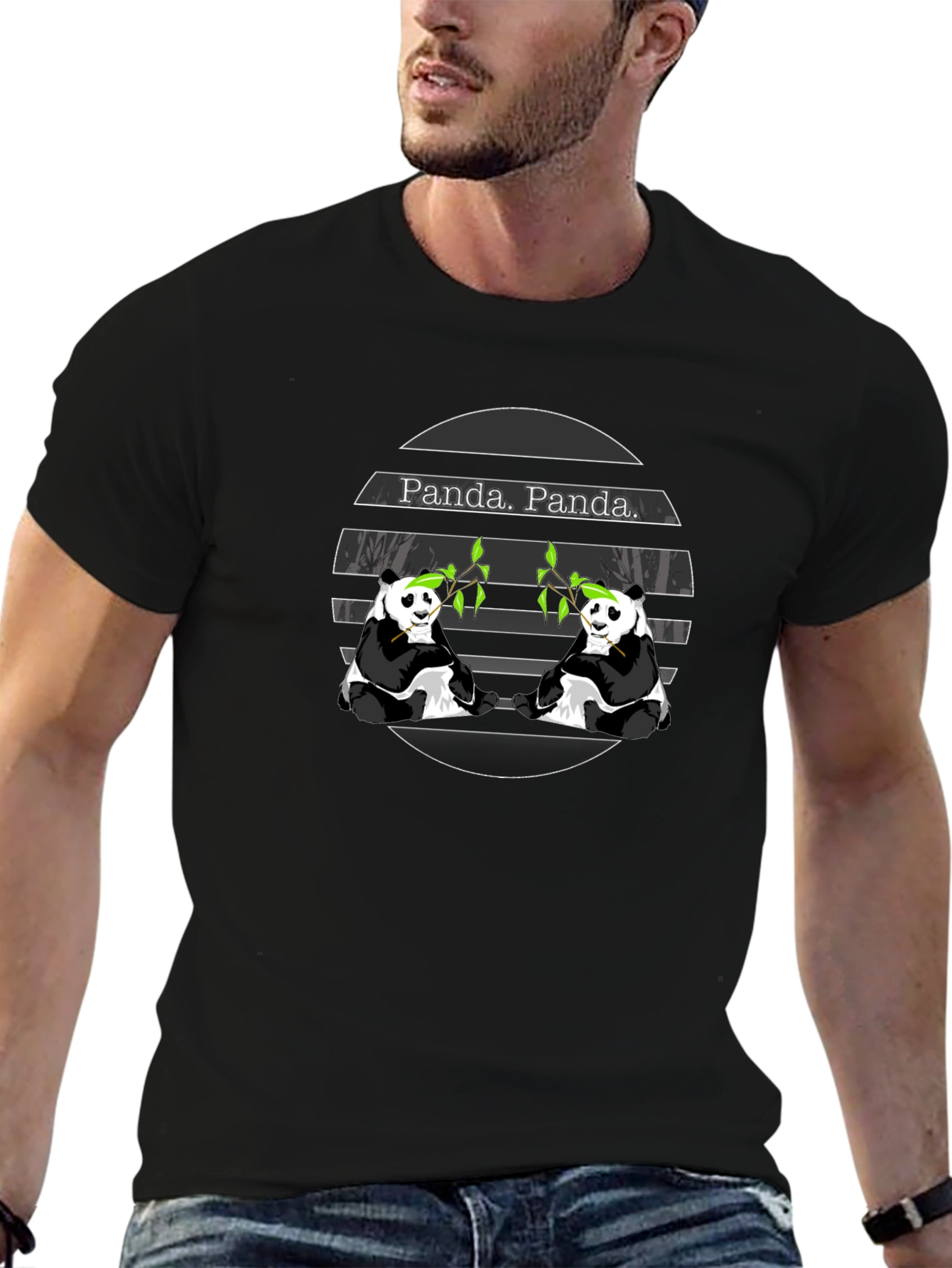 Panda. Panda. Graphic Tee