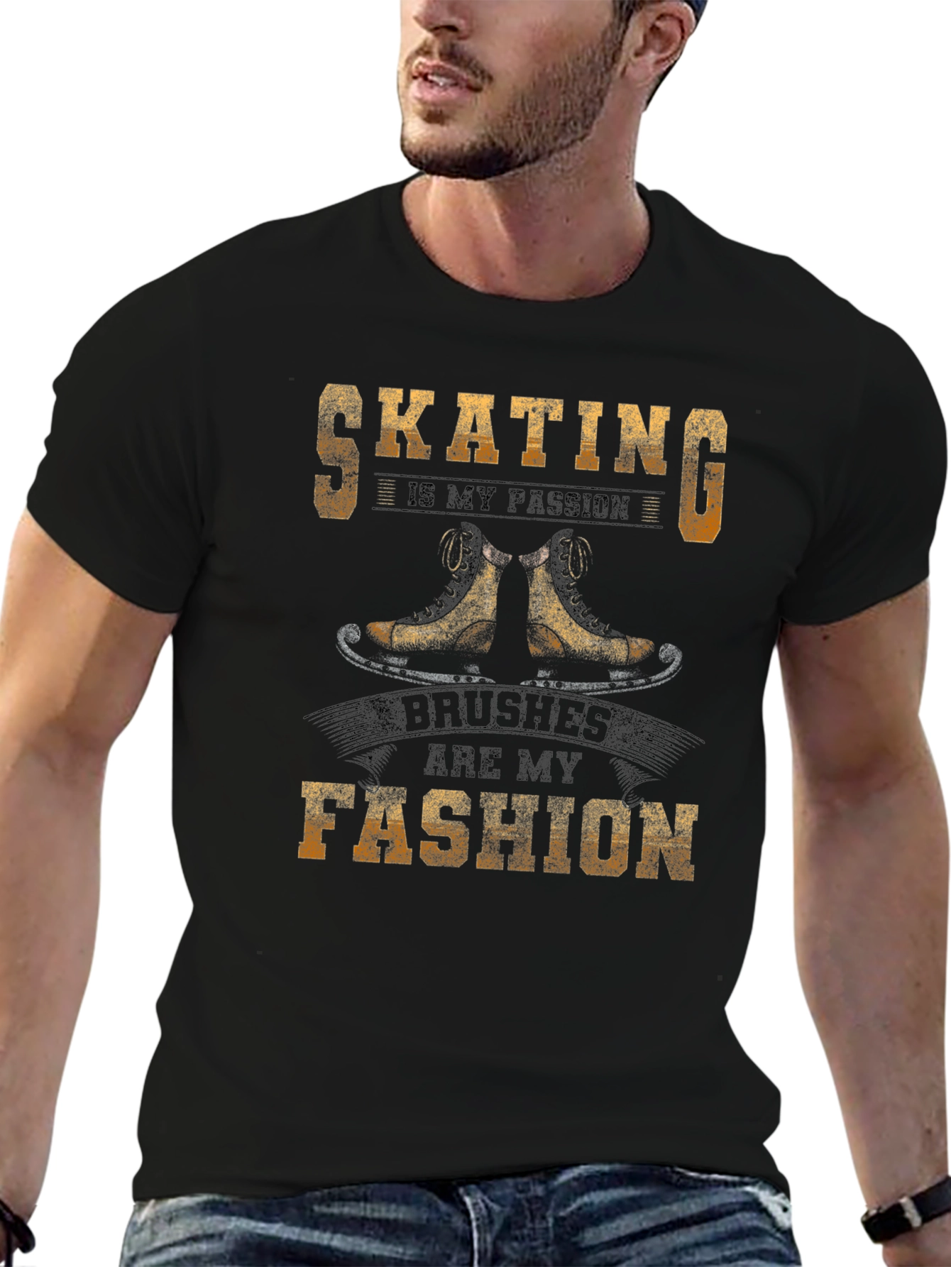 Skating Is My Passion Graphic Tee
