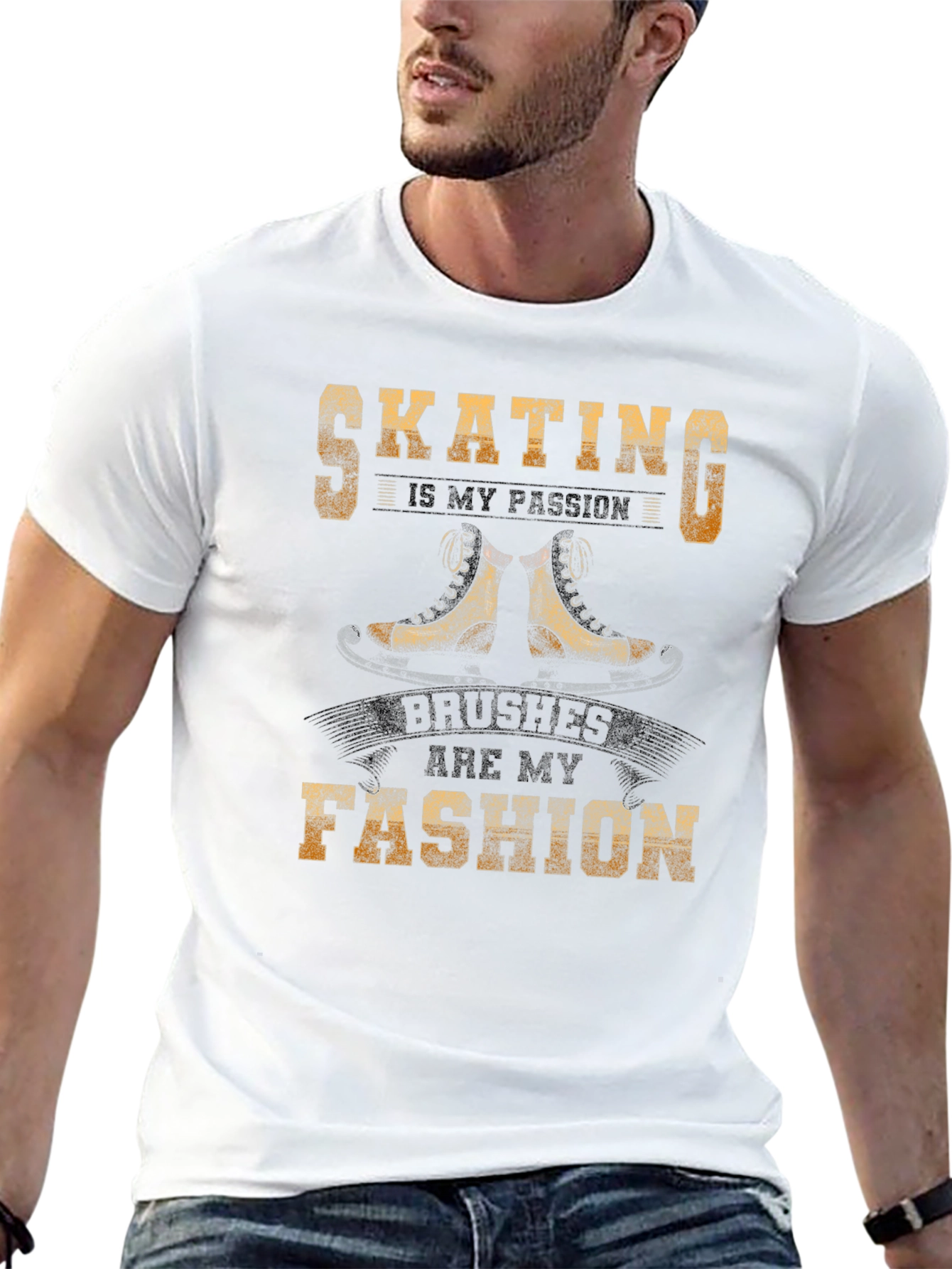 Skating Is My Passion Graphic Tee