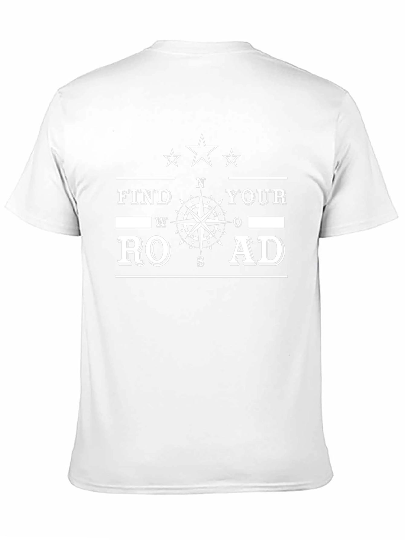 Find Your Road Graphic T-Shirt - Black
