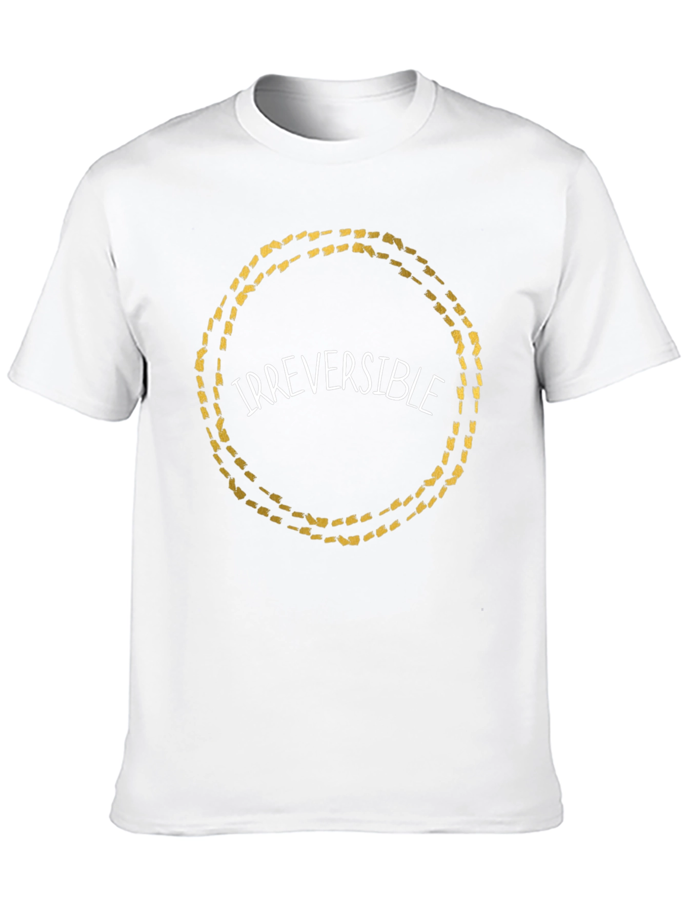 Irreversible Graphic Print T-Shirt - Casual Style