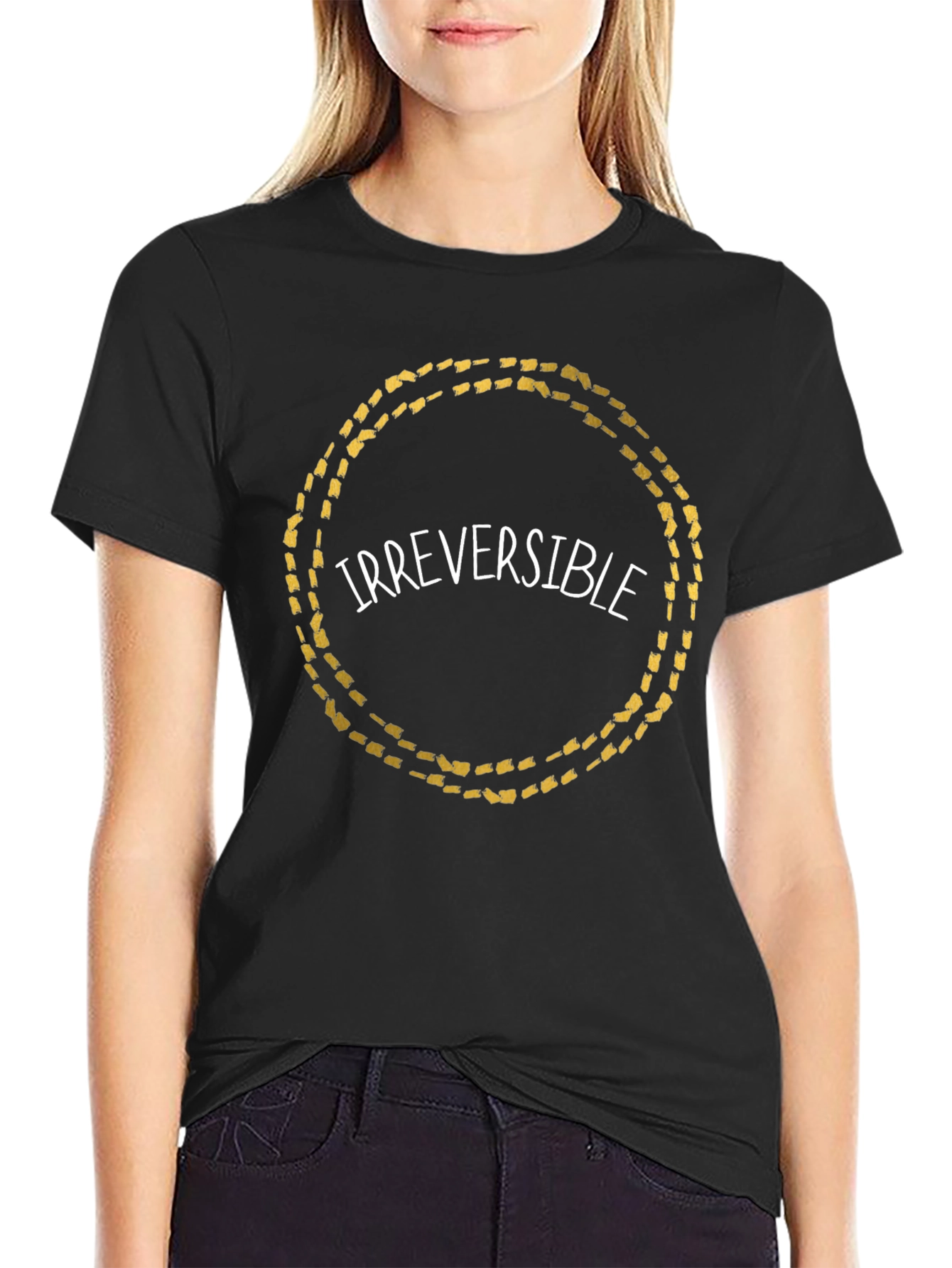 Irreversible Graphic Print T-Shirt - Casual Style