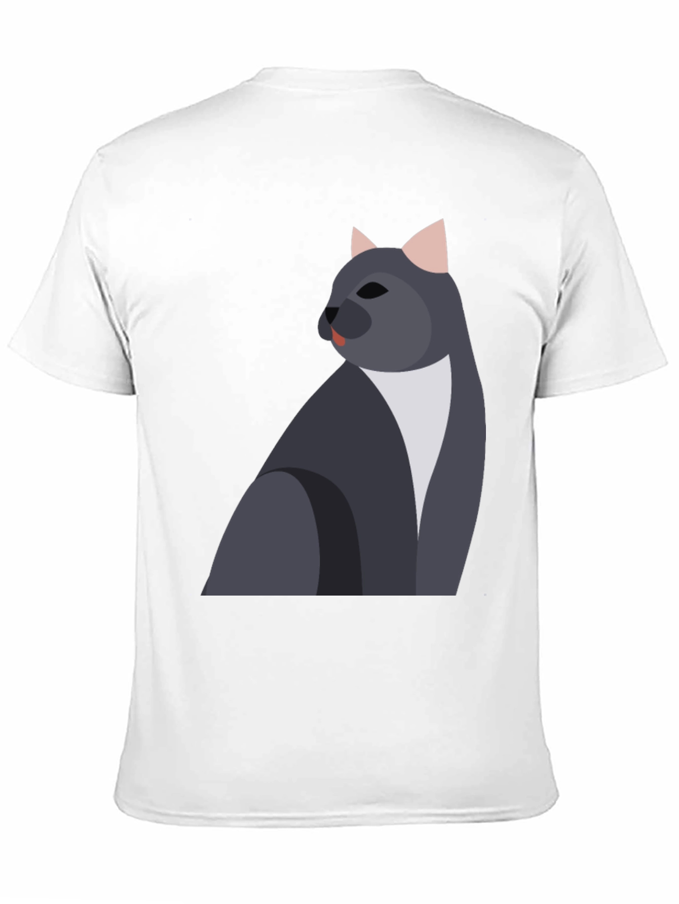 Cool Cat Graphic T-Shirt - Mens Black Tee