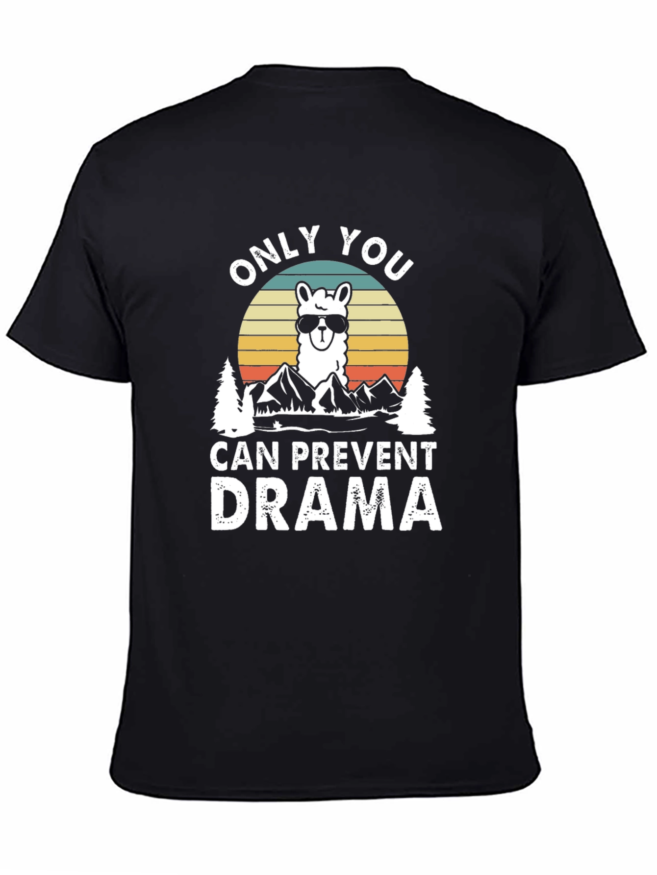 Only You Can Prevent Drama Llama T-Shirt