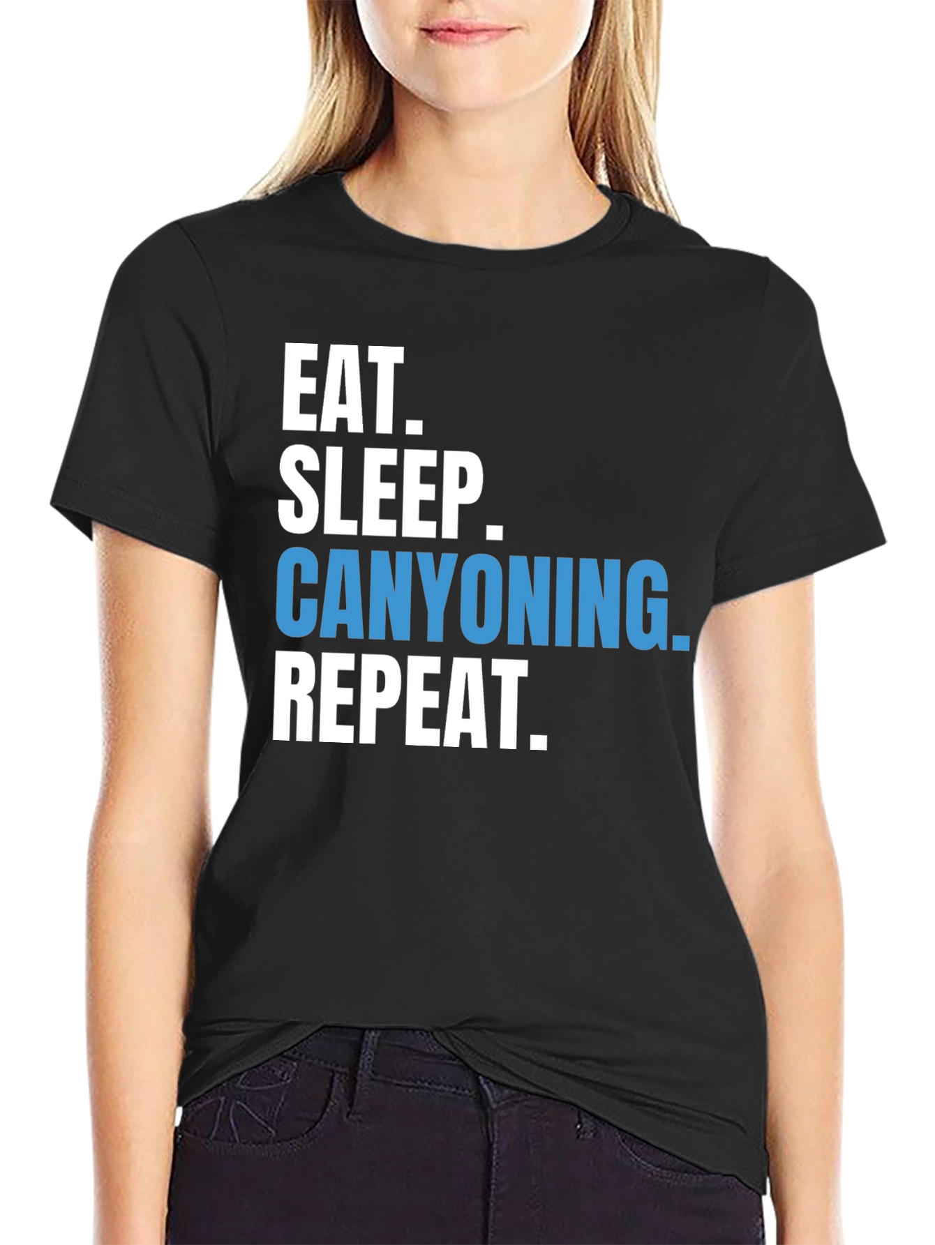 Eat Sleep Canyoning Repeat T-Shirt
