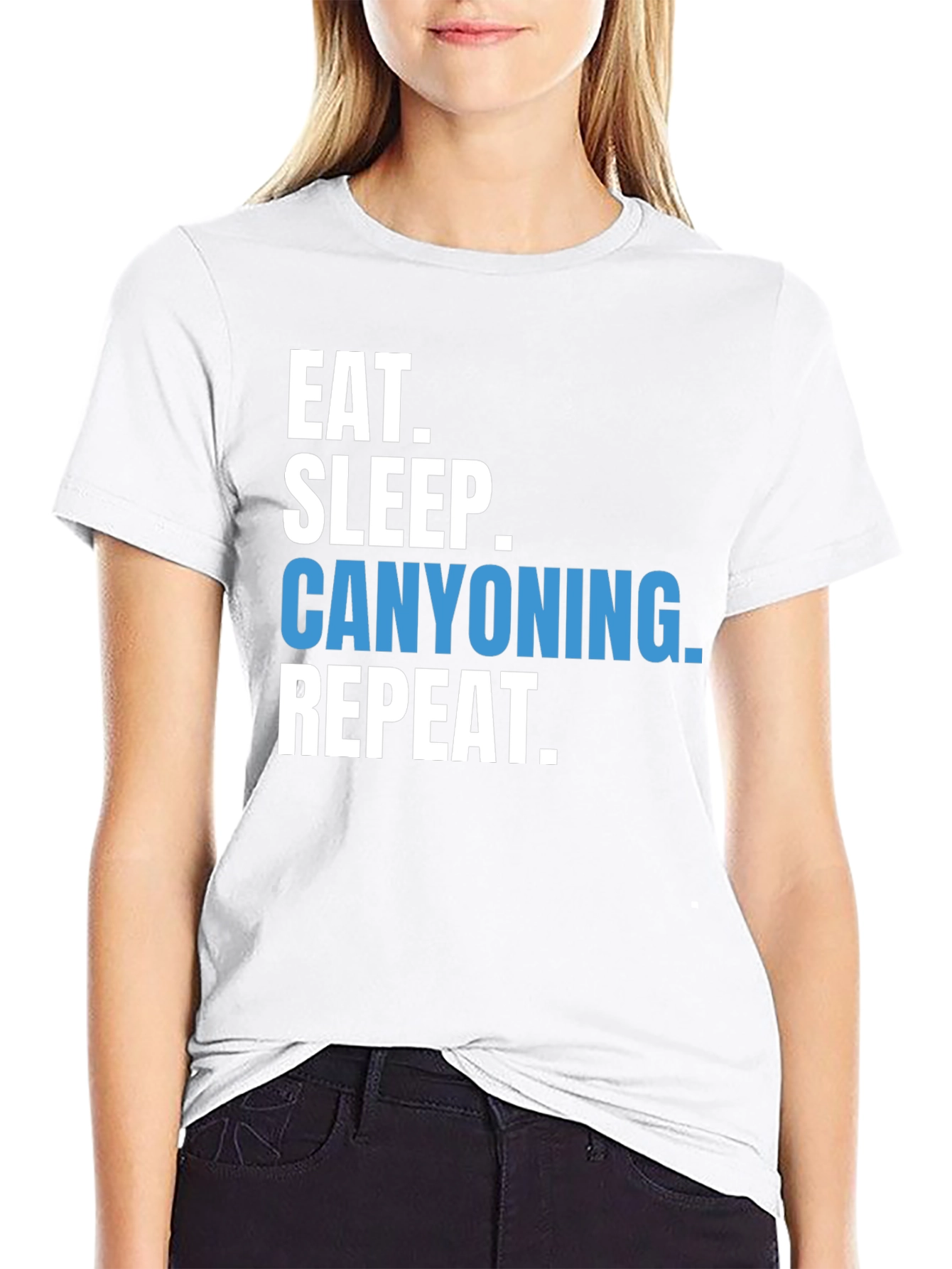 Eat Sleep Canyoning Repeat T-Shirt