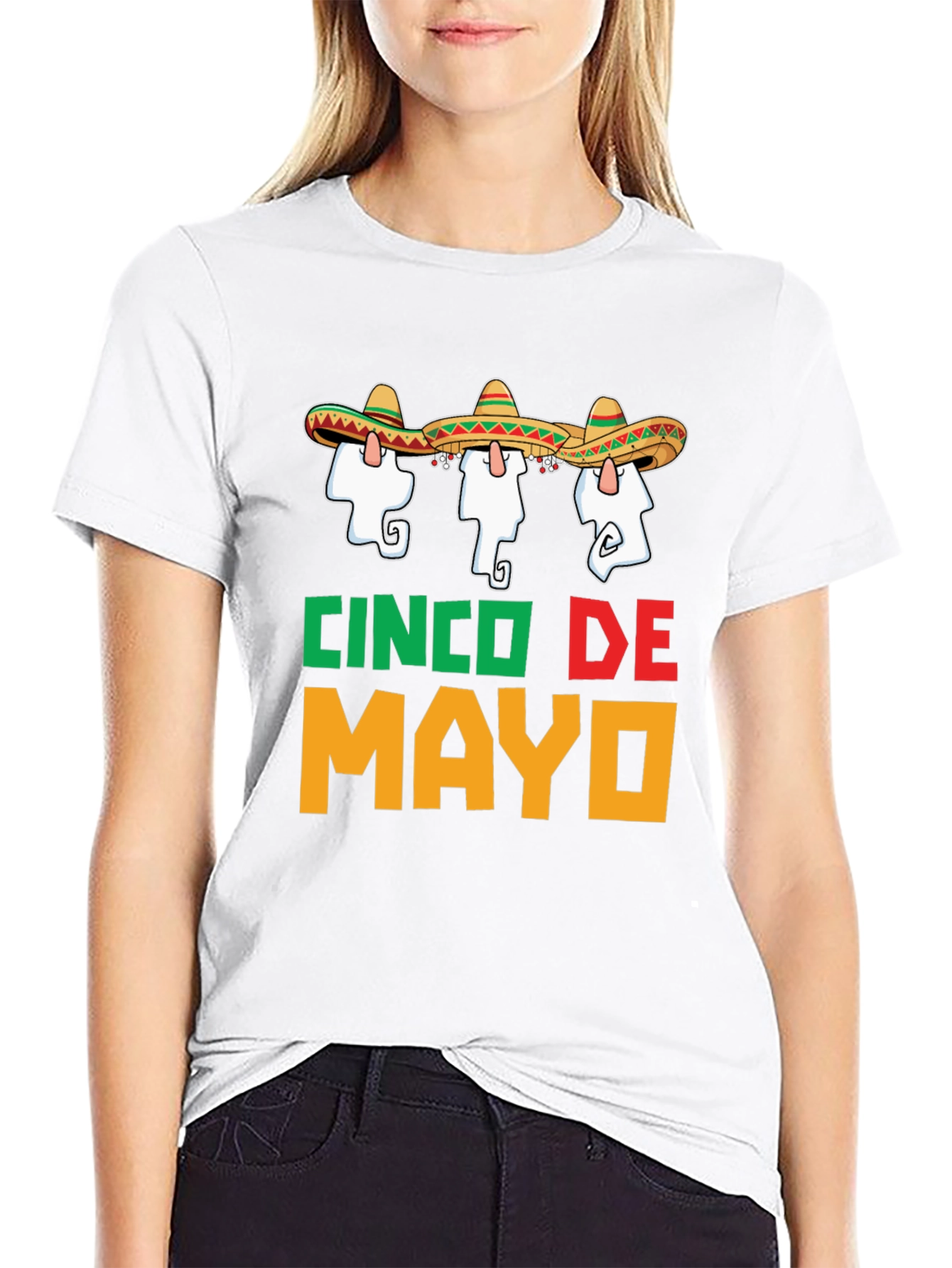 Cinco De Mayo T-Shirt Black Graphic Tee