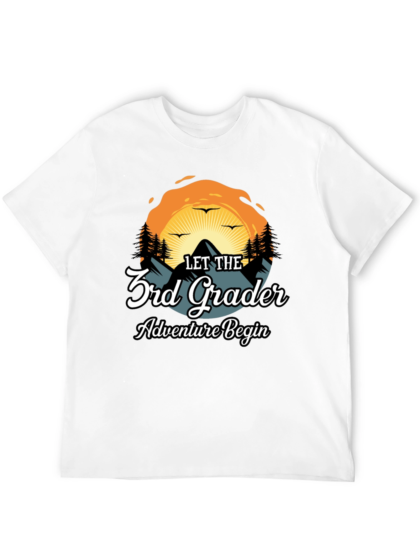 3rd Grade Adventure Begins Graphic T-Shirt