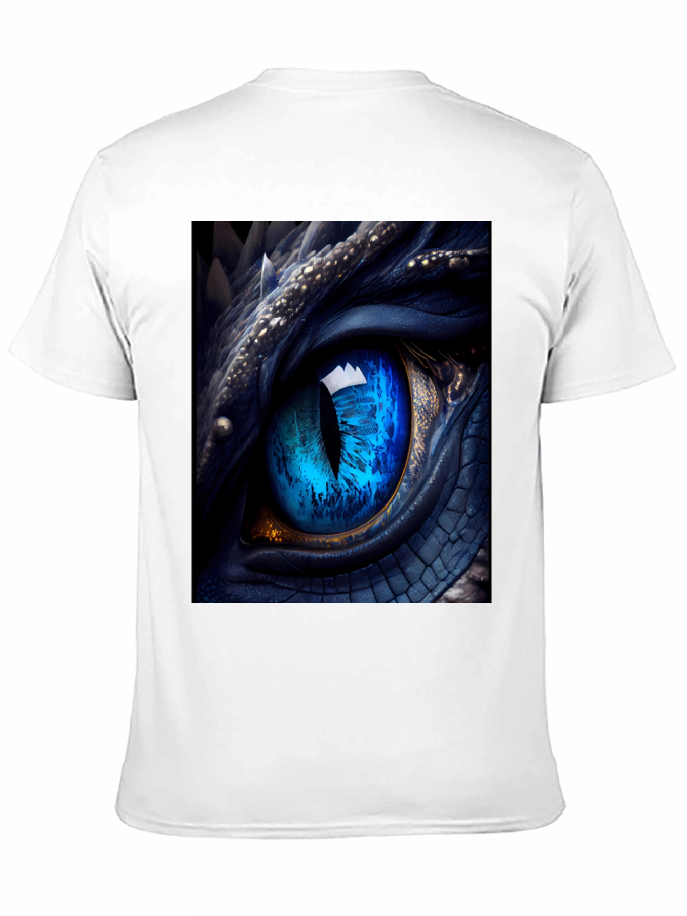 Dragon Eye Graphic Tee - Mens Black T-Shirt
