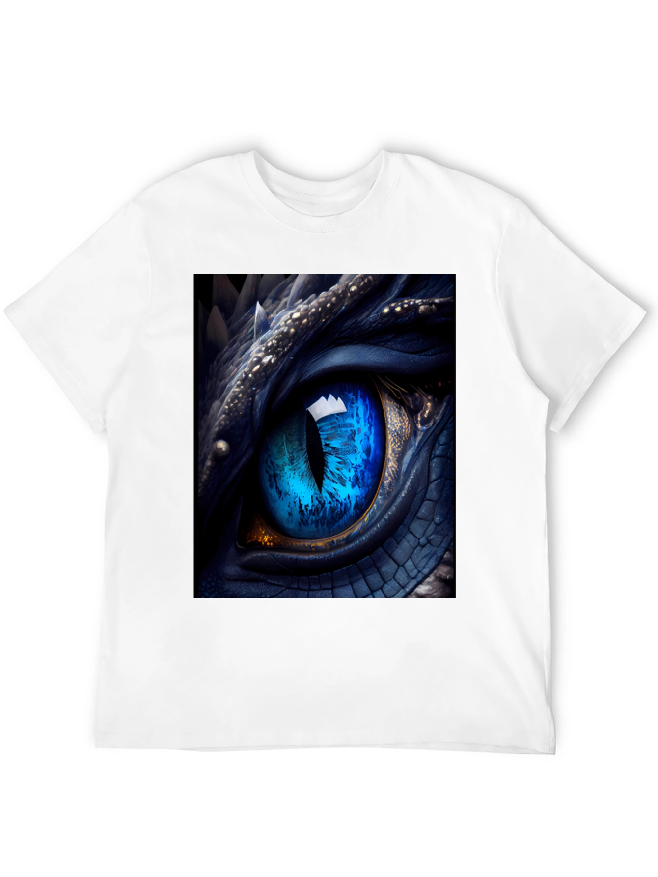 Dragon Eye Graphic Tee - Mens Black T-Shirt