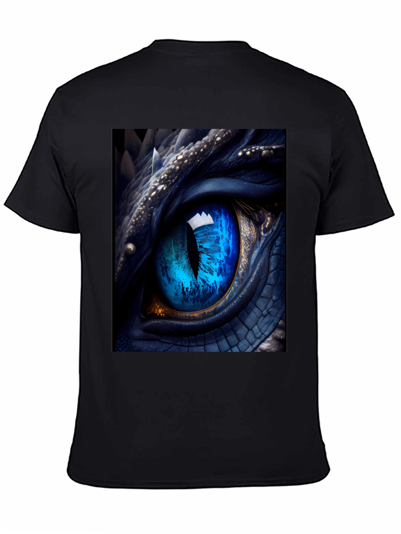 Dragon Eye Graphic Tee - Mens Black T-Shirt