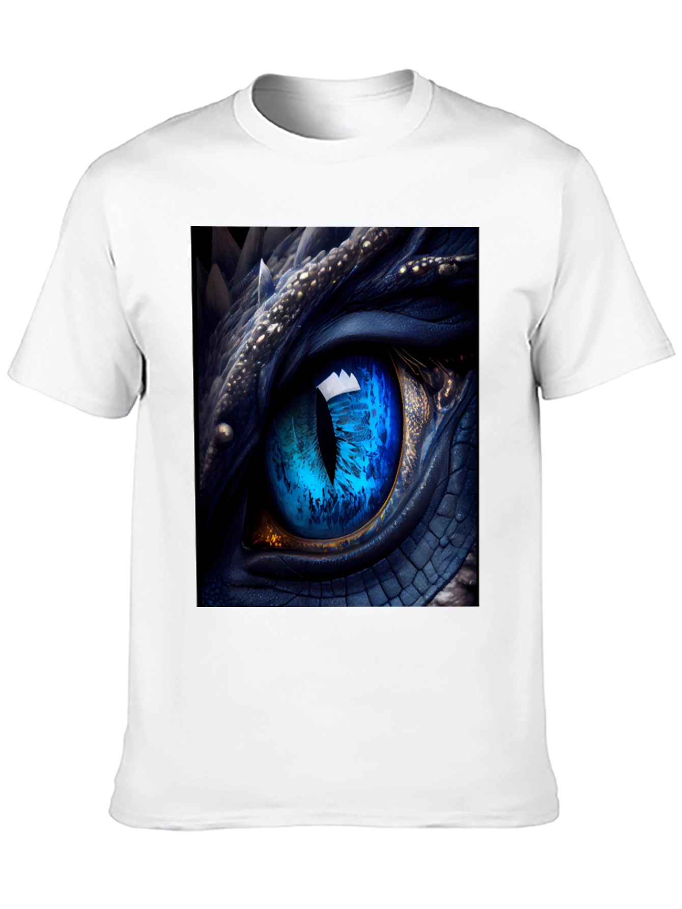Dragon Eye Graphic Tee - Mens Black T-Shirt