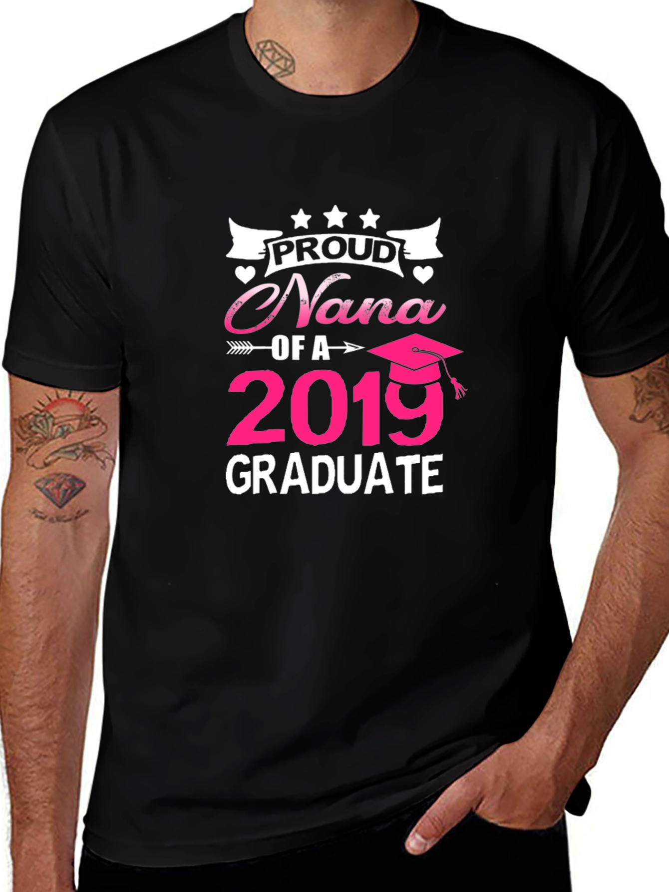 Proud Nana 2019 Graduate T-Shirt