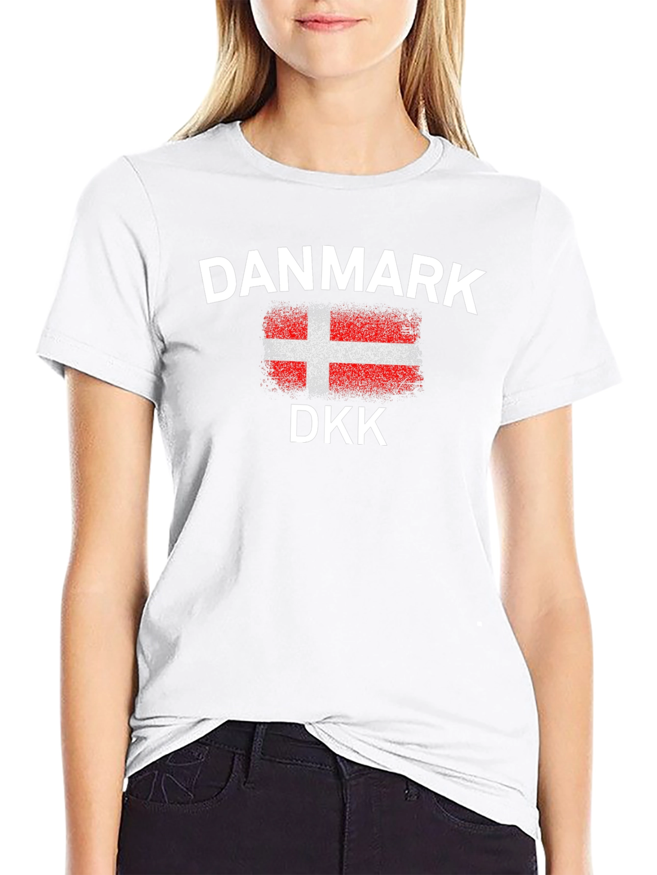Danmark DKK Danish Flag T-Shirt