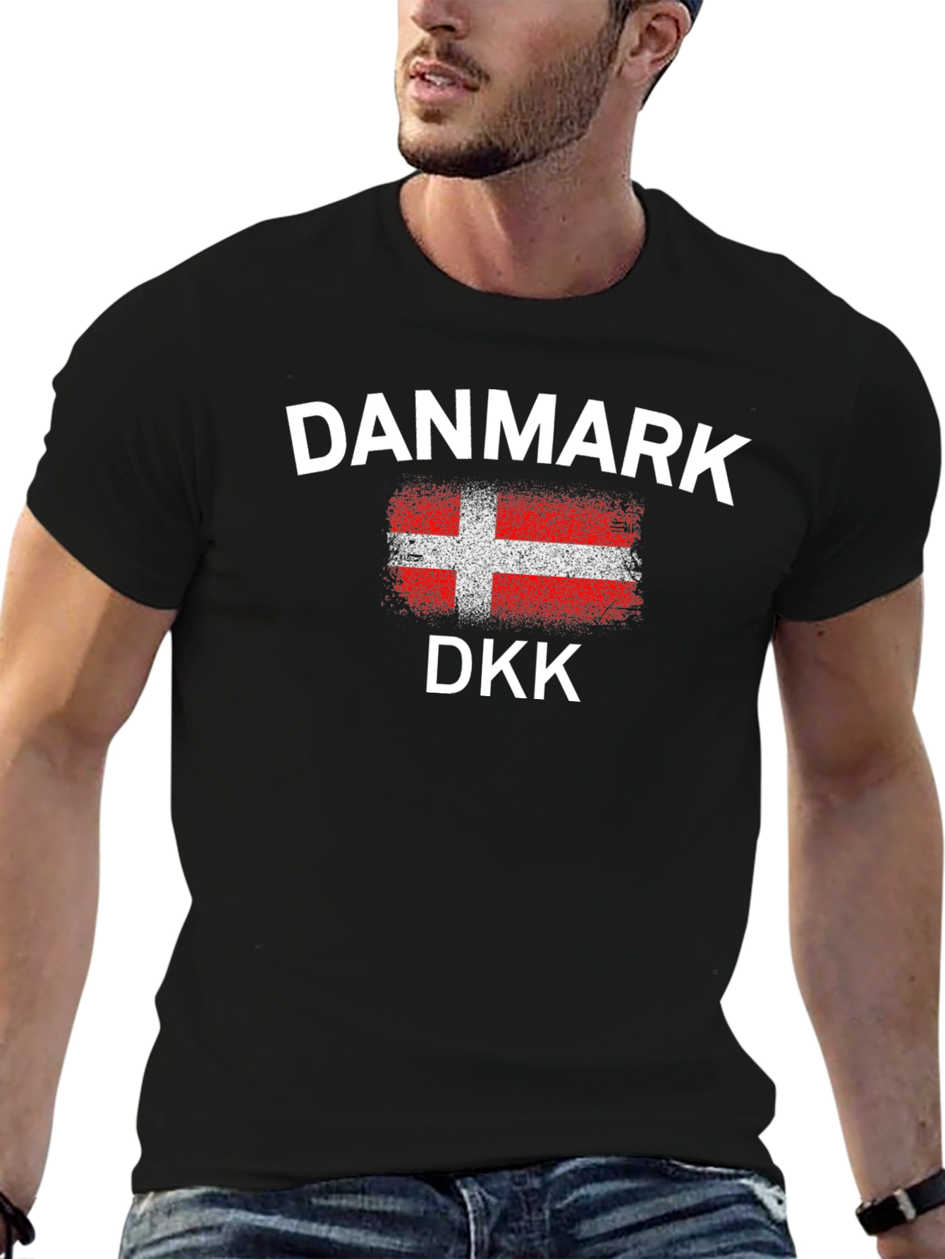Danmark DKK Danish Flag T-Shirt