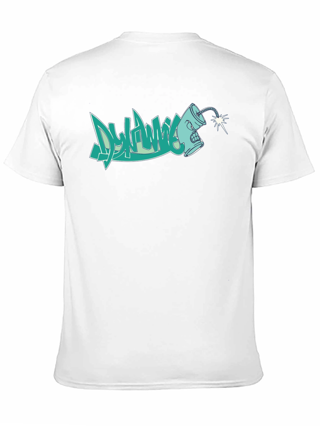 Dynamic Graffiti T-Shirt - Stylish Urban Design