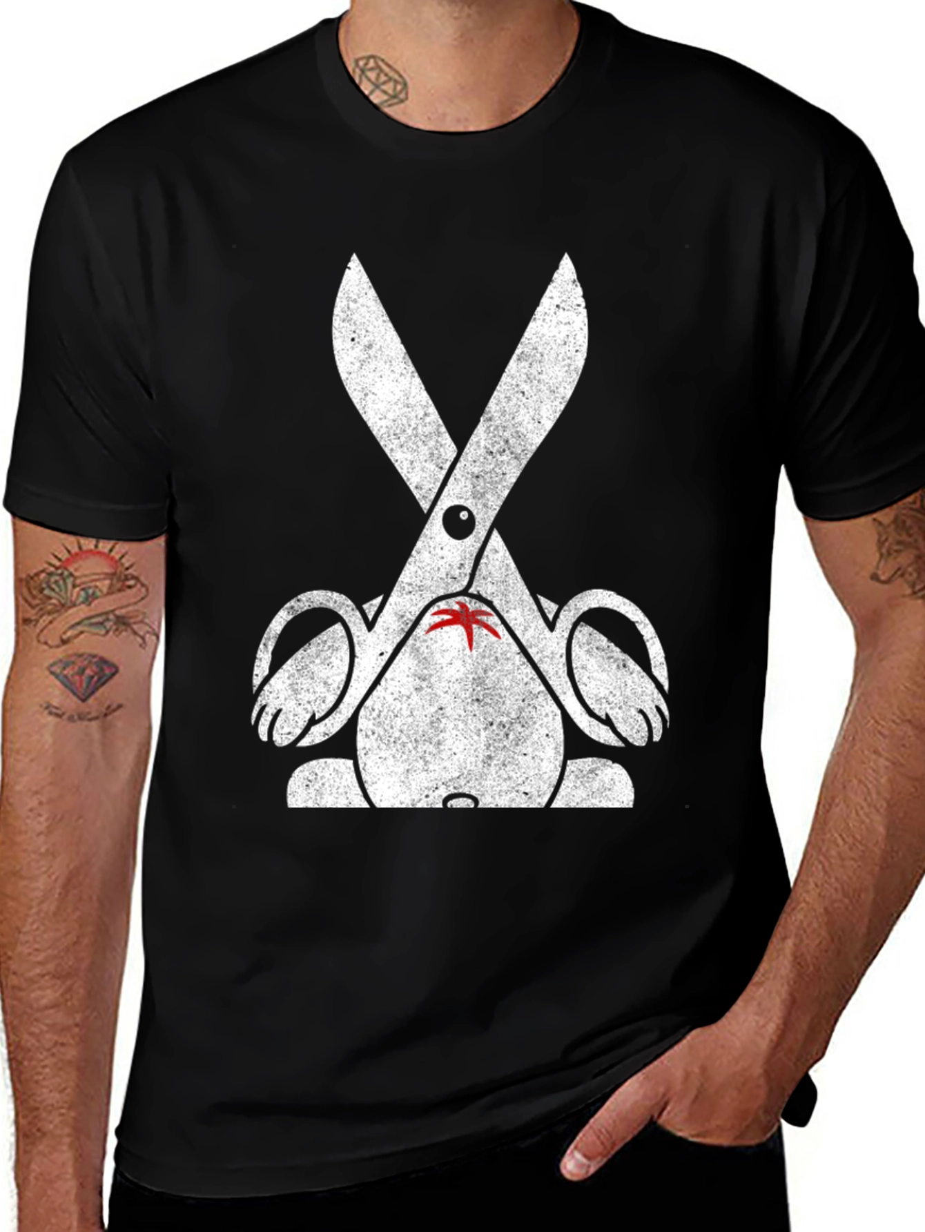 Stylist Scissors Graphic Tee
