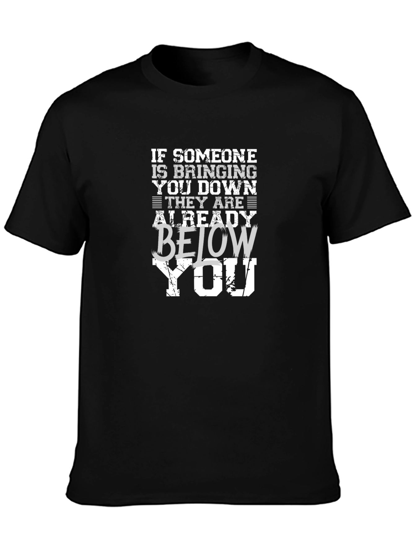 Inspirational Graphic Print T-Shirt