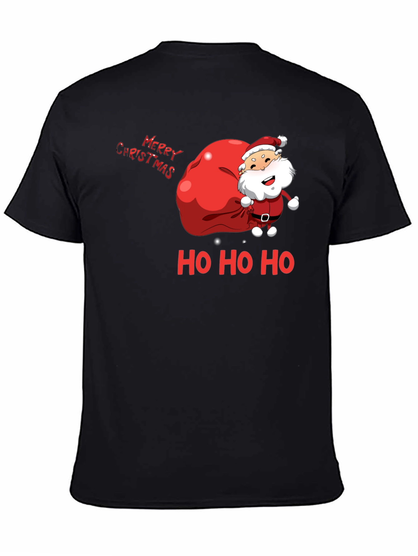 Merry Christmas Santa Graphic Tee