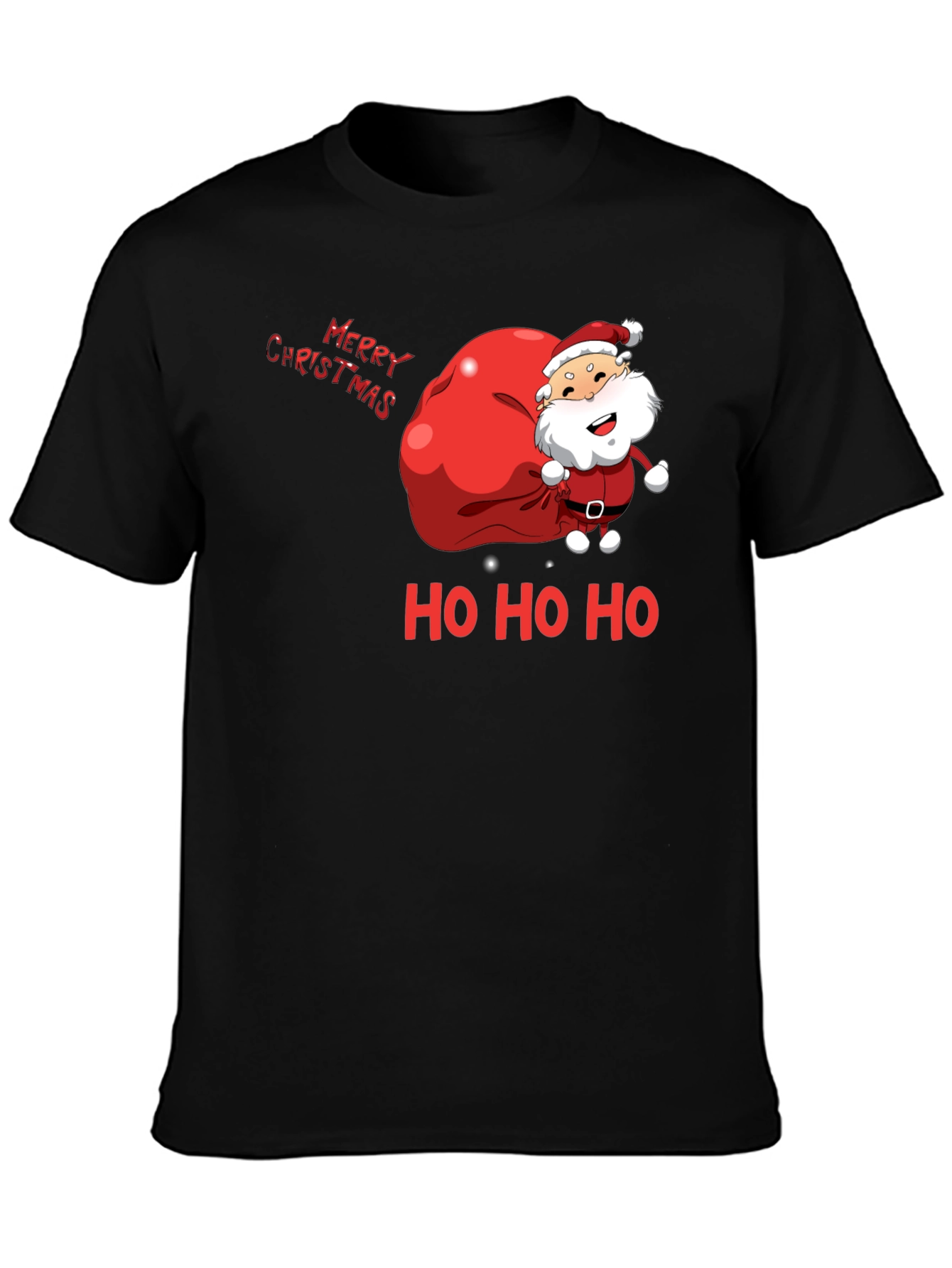 Merry Christmas Santa Graphic Tee
