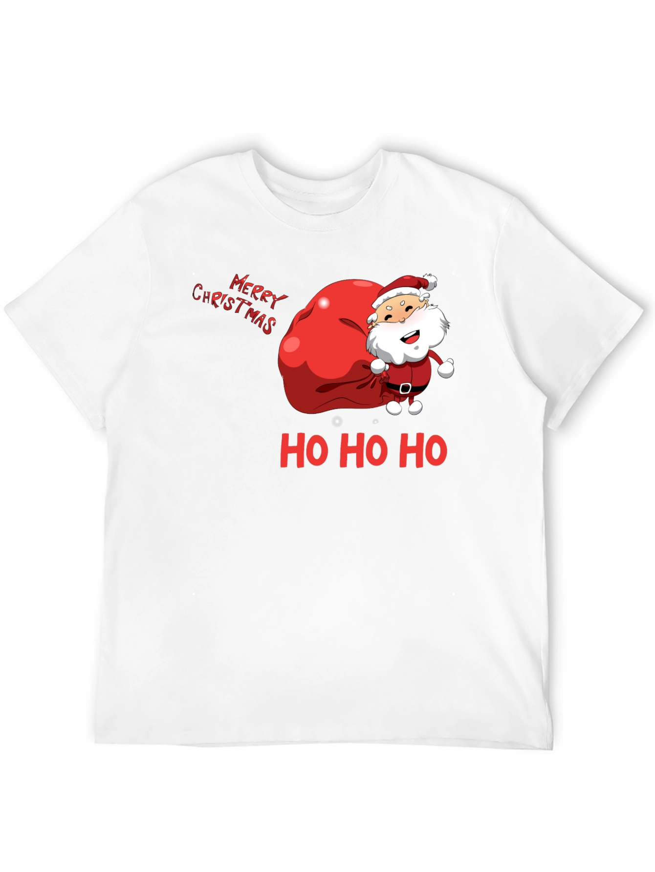 Merry Christmas Santa Graphic Tee