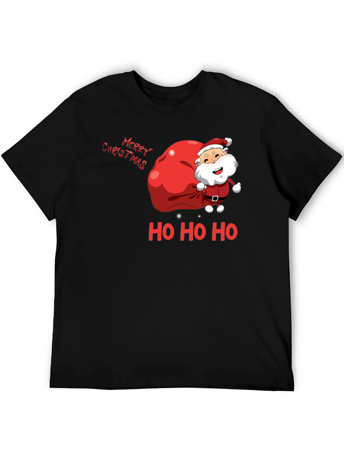 Merry Christmas Santa Graphic Tee