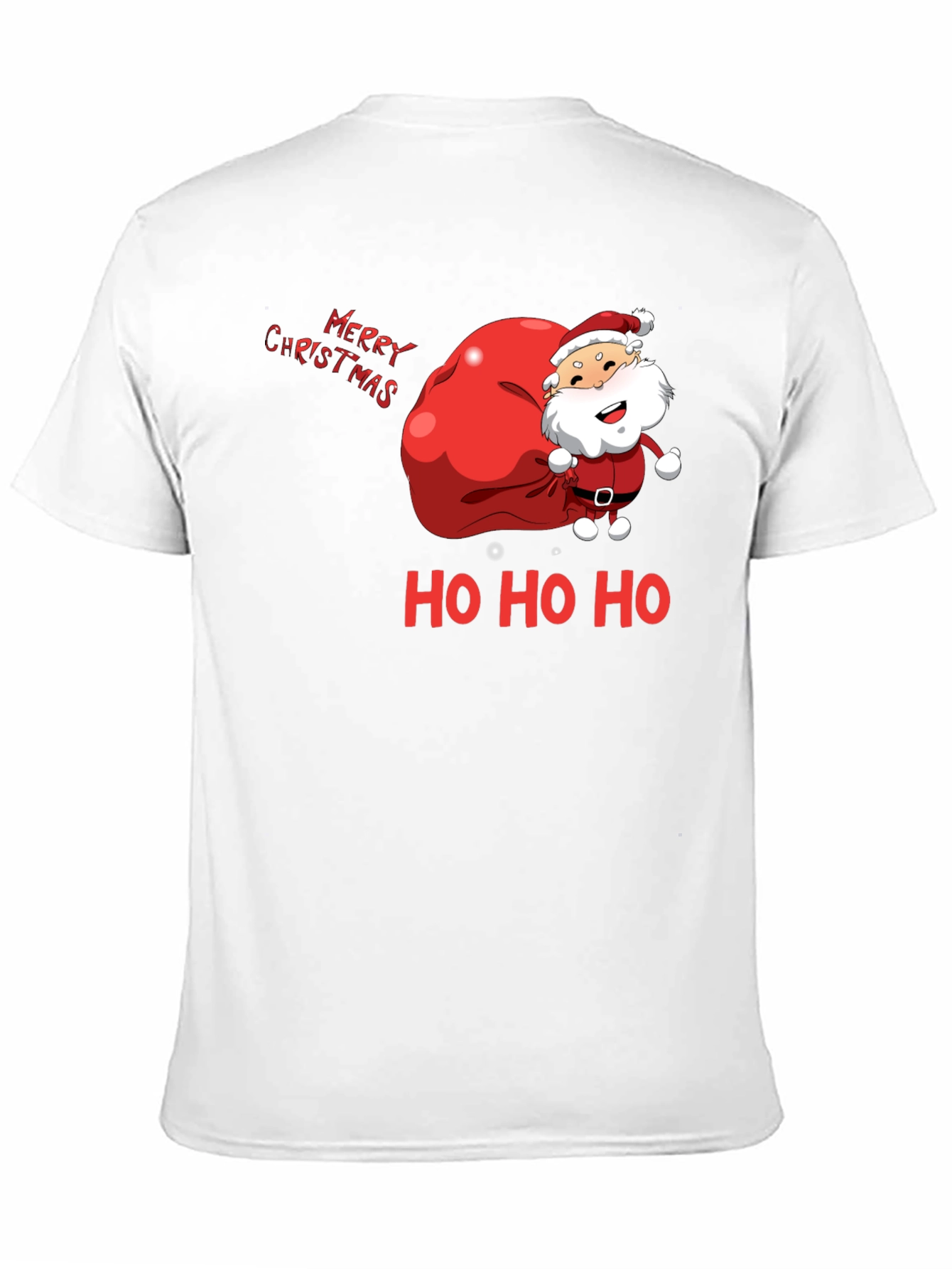 Merry Christmas Santa Graphic Tee