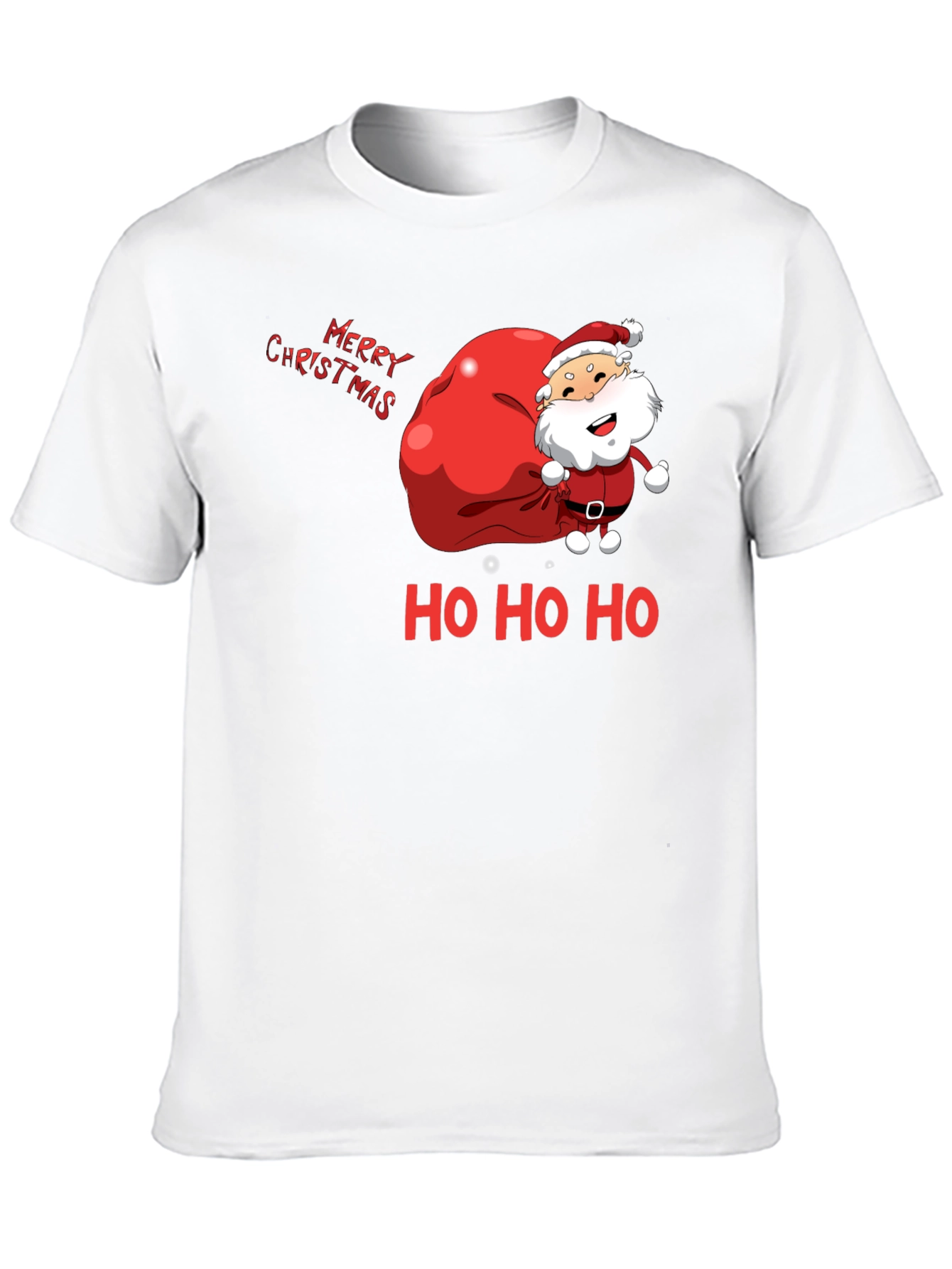 Merry Christmas Santa Graphic Tee