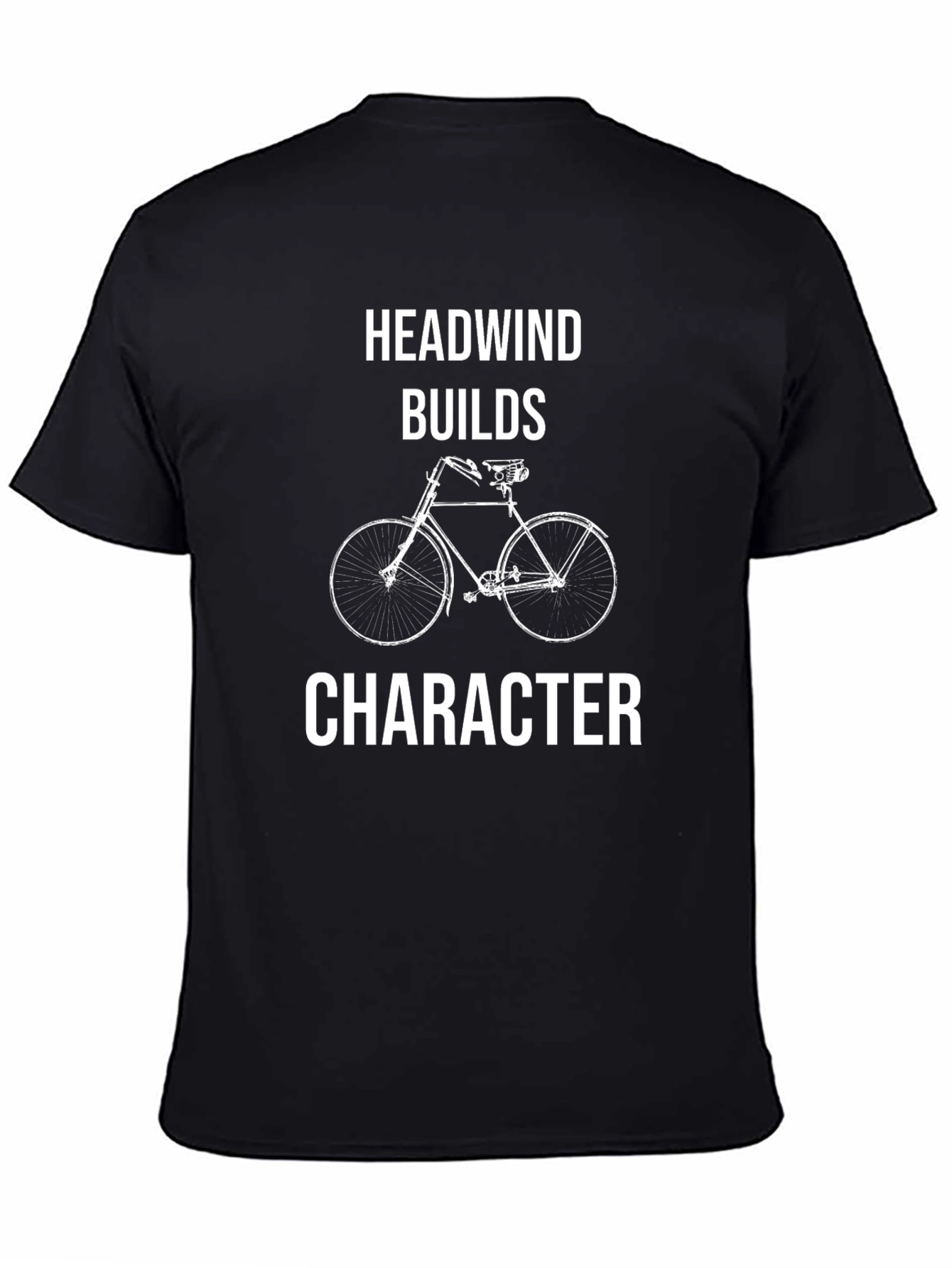 Headwind Builds Character Bike Graphic Tee