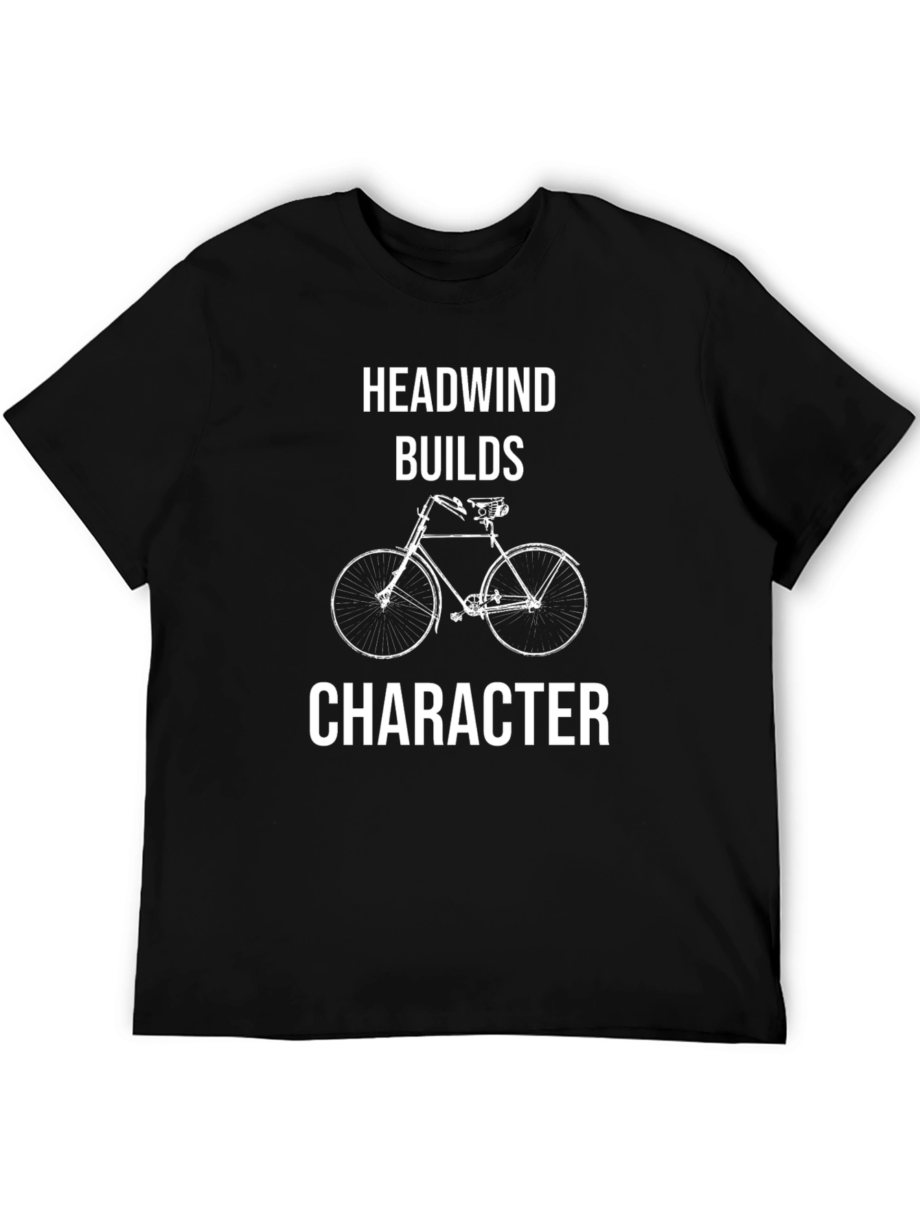 Headwind Builds Character Bike Graphic Tee