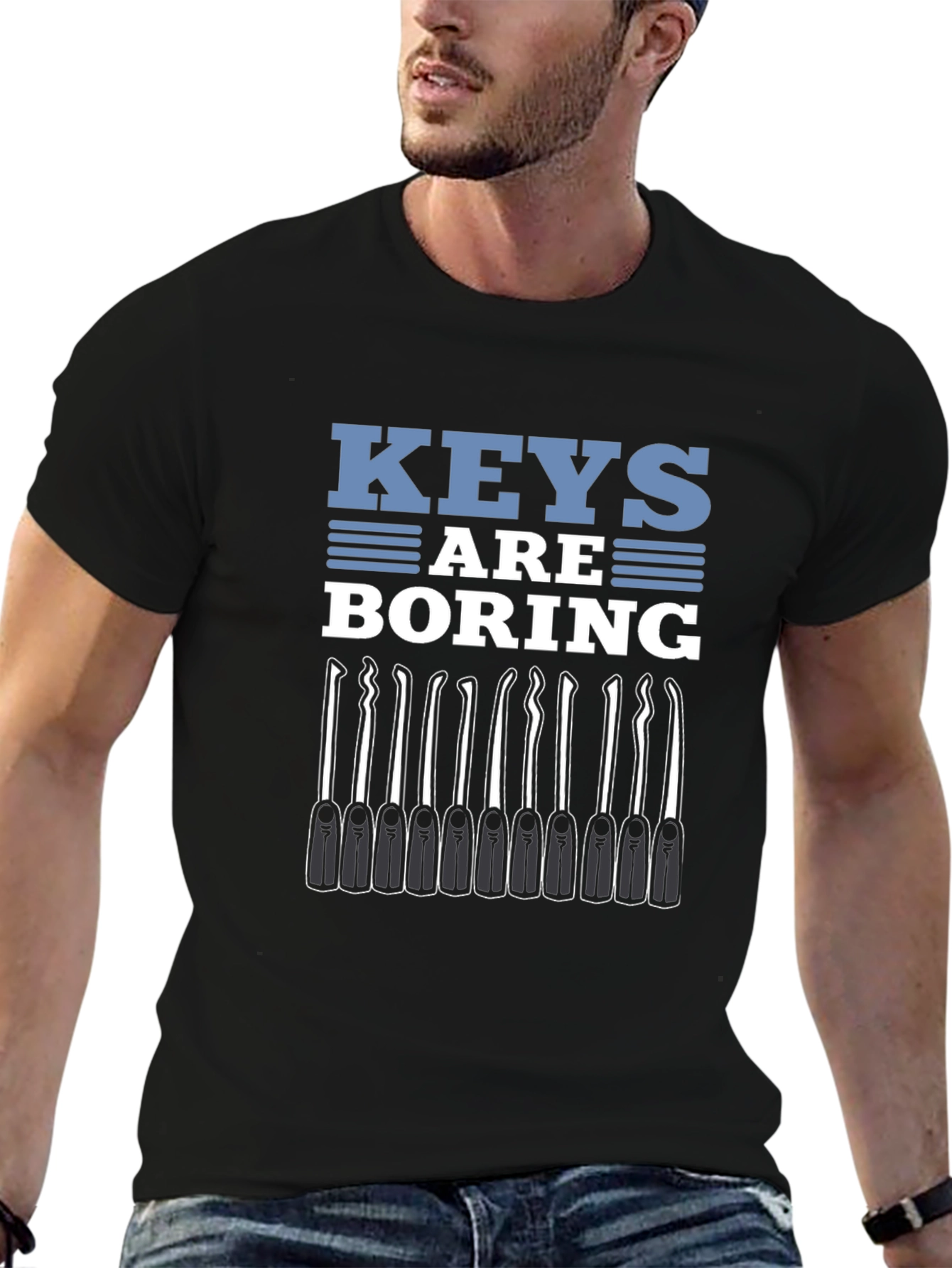 Keys Are Boring T-Shirt Lock Picking Hobbyist