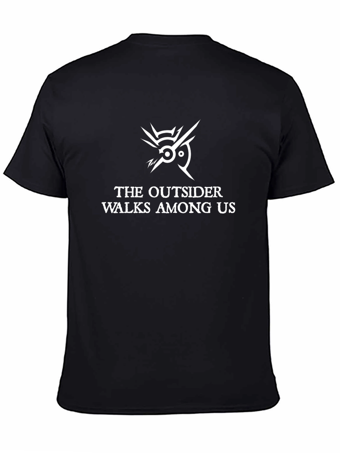 The Outsider Walks Among Us Black T-Shirt
