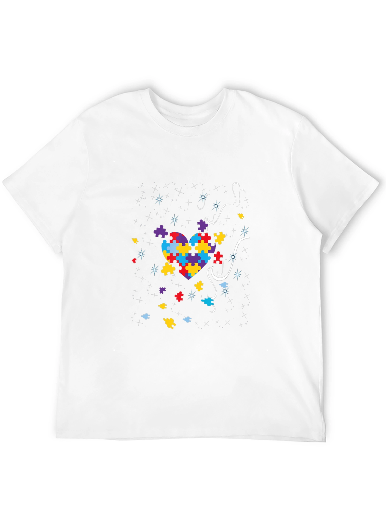 Autism Awareness Puzzle Heart T-Shirt