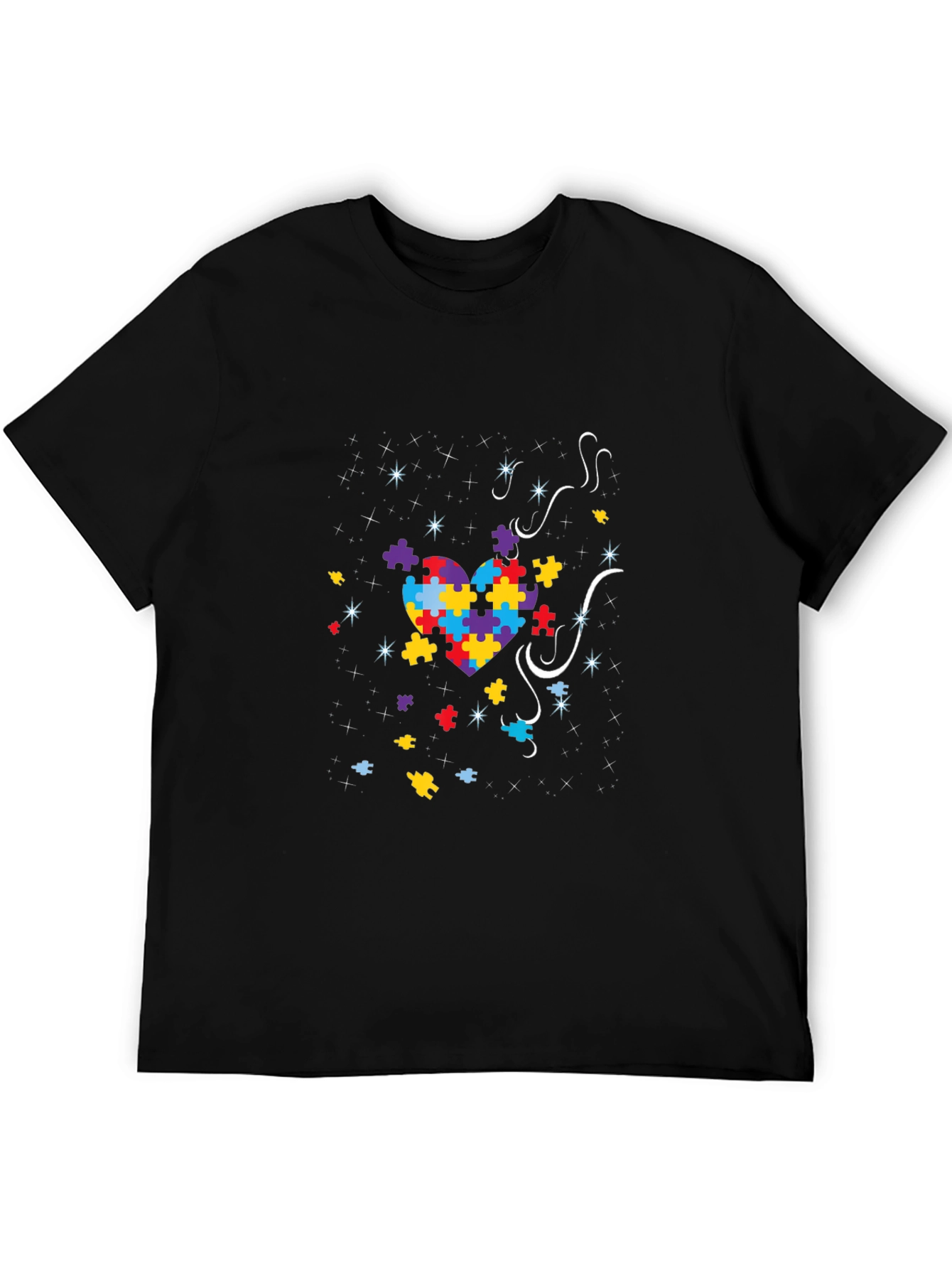 Autism Awareness Puzzle Heart T-Shirt