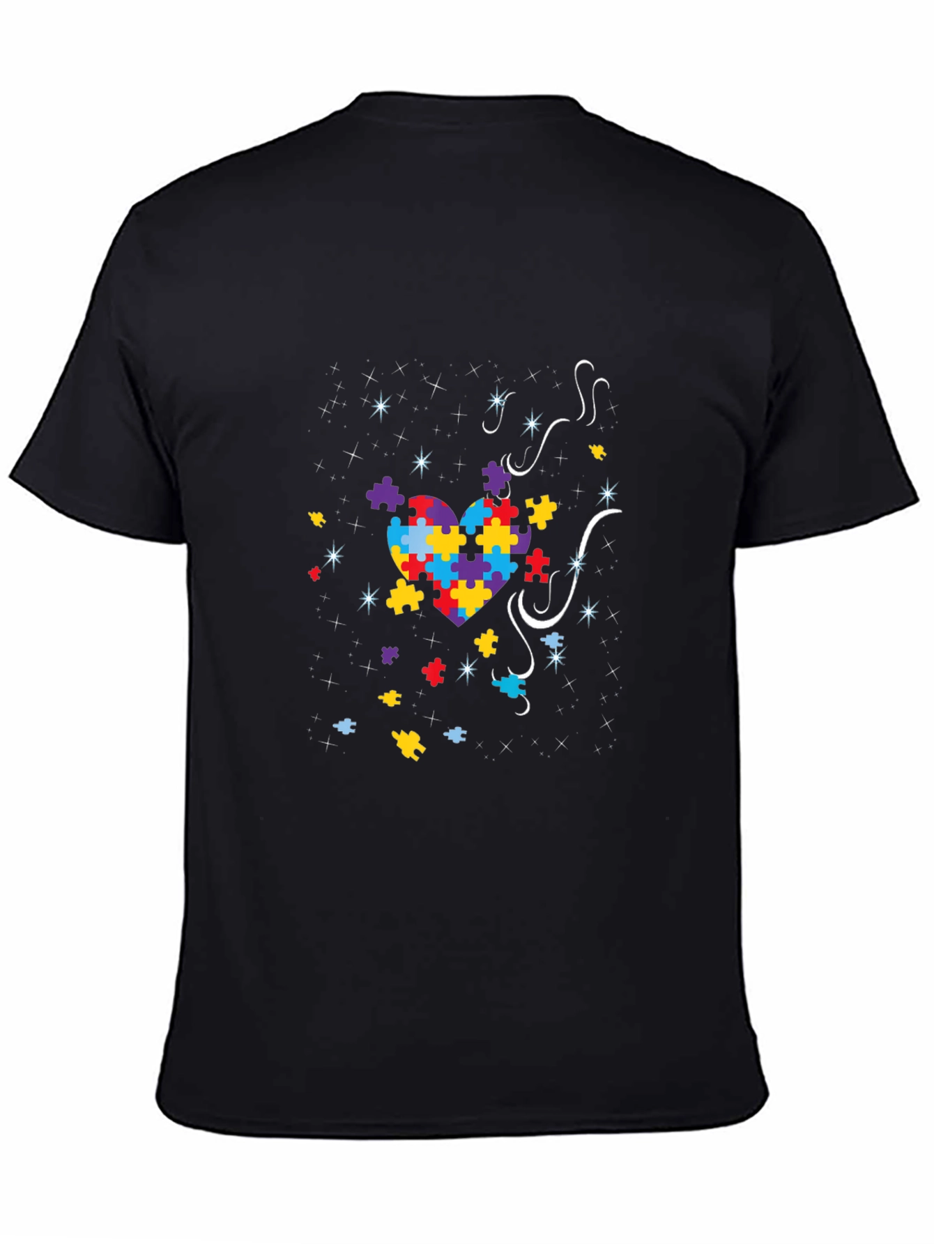 Autism Awareness Puzzle Heart T-Shirt